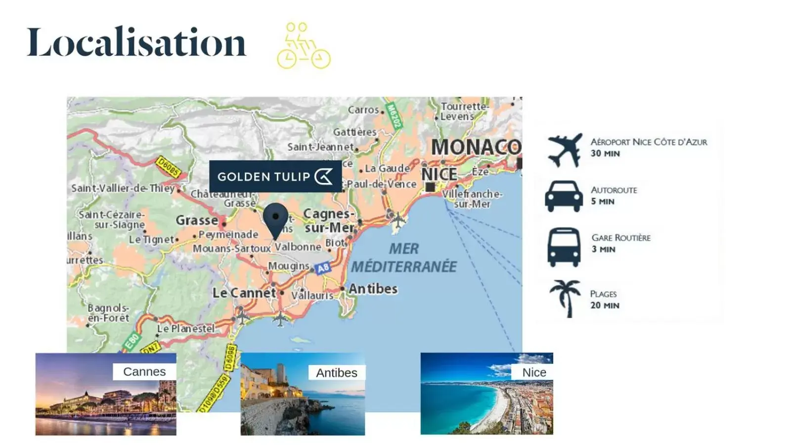 Floor plan in Golden Tulip Sophia Antipolis - Hotel & Spa Floor plan in Golden Tulip Sophia Antipolis - Hotel & Spa