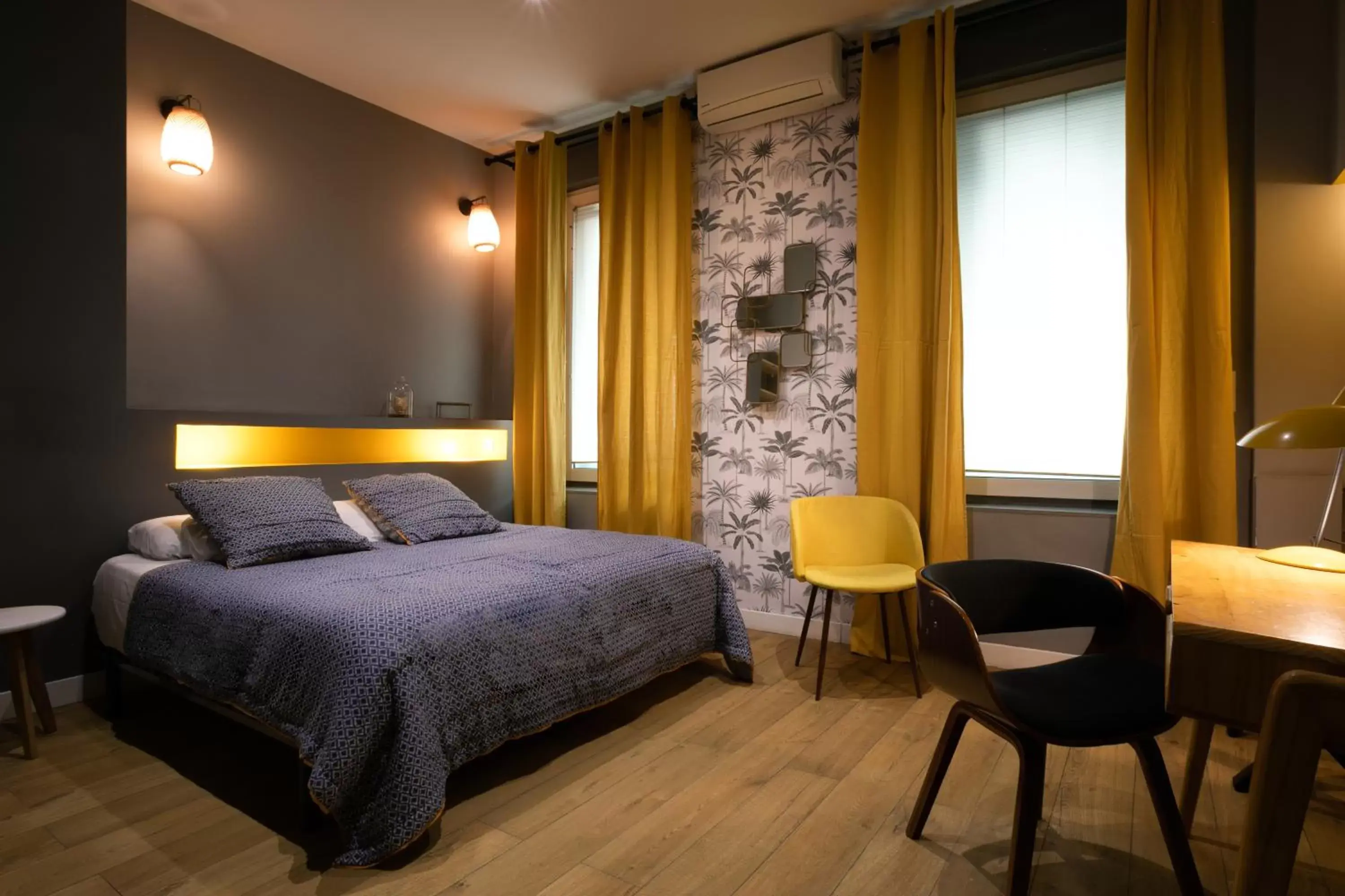 Bed in Boutique Hôtel Azur Bed in Boutique Hôtel Azur