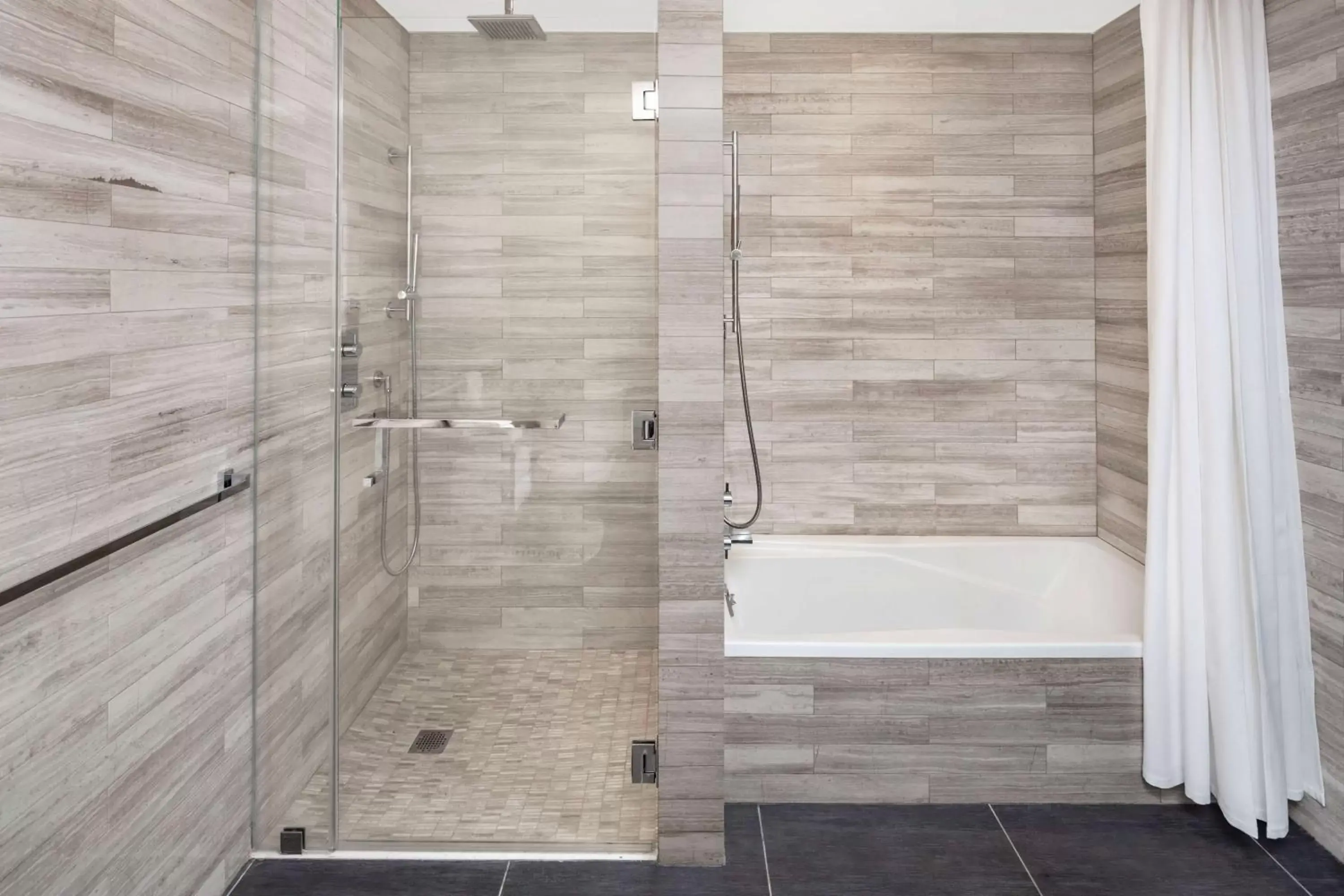 Shower in Hilton Club The Quin New York Shower in Hilton Club The Quin New York