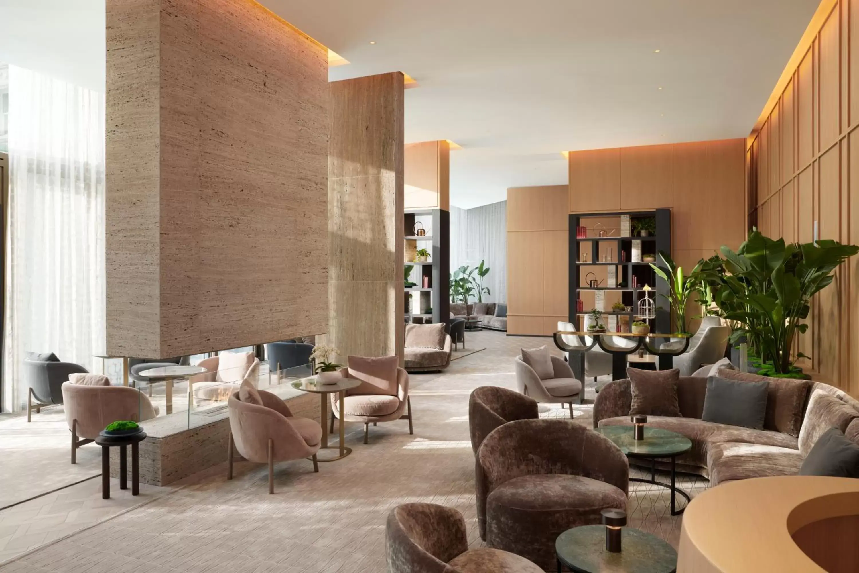 Lounge or bar in Pan Pacific London Lounge or bar in Pan Pacific London
