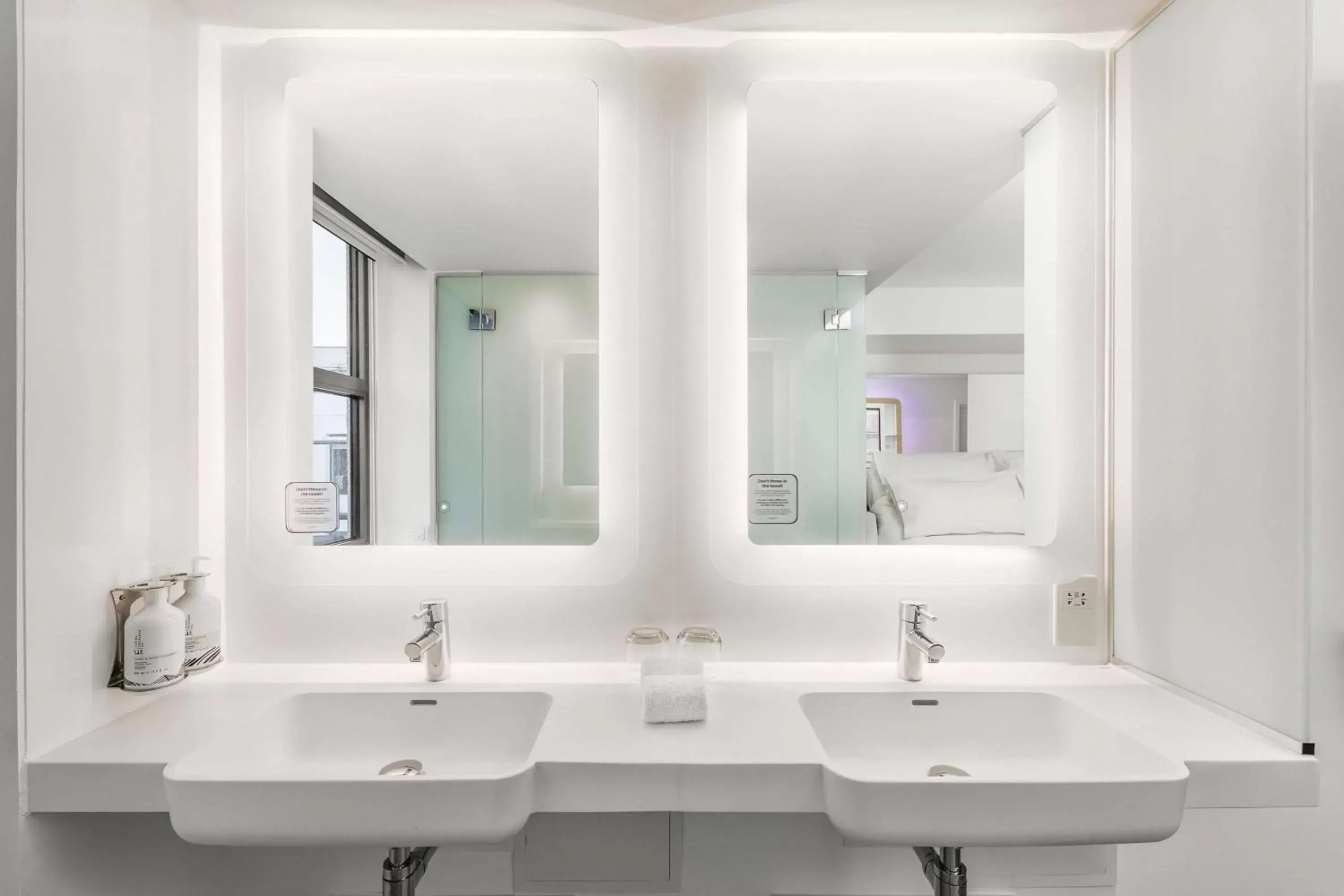 Bathroom in YOTEL Edinburgh Bathroom in YOTEL Edinburgh