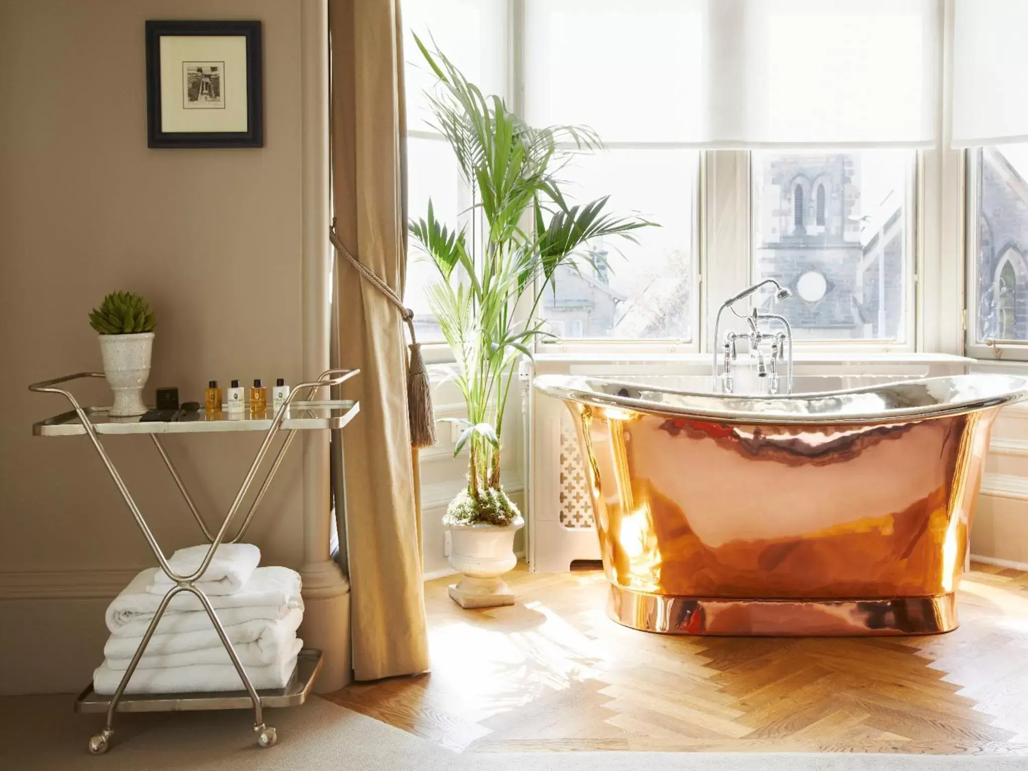 Bathroom in The Roseate Edinburgh - Small Luxury Hotels of the World Bathroom in The Roseate Edinburgh - Small Luxury Hotels of the World
