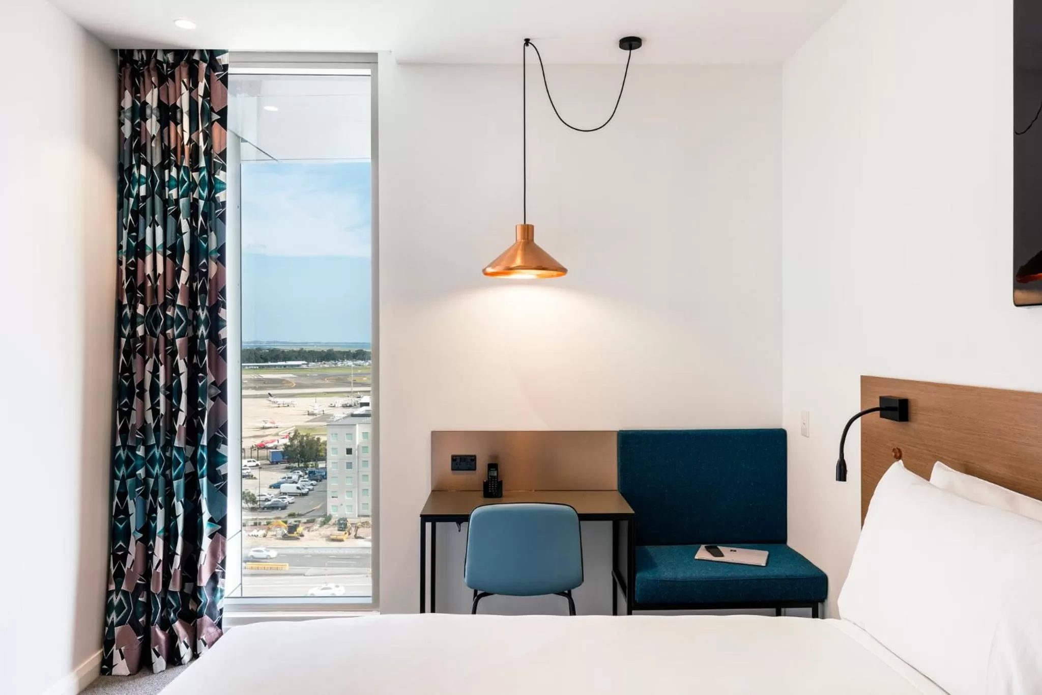 Bedroom, Bed in Citadines Connect Sydney Airport