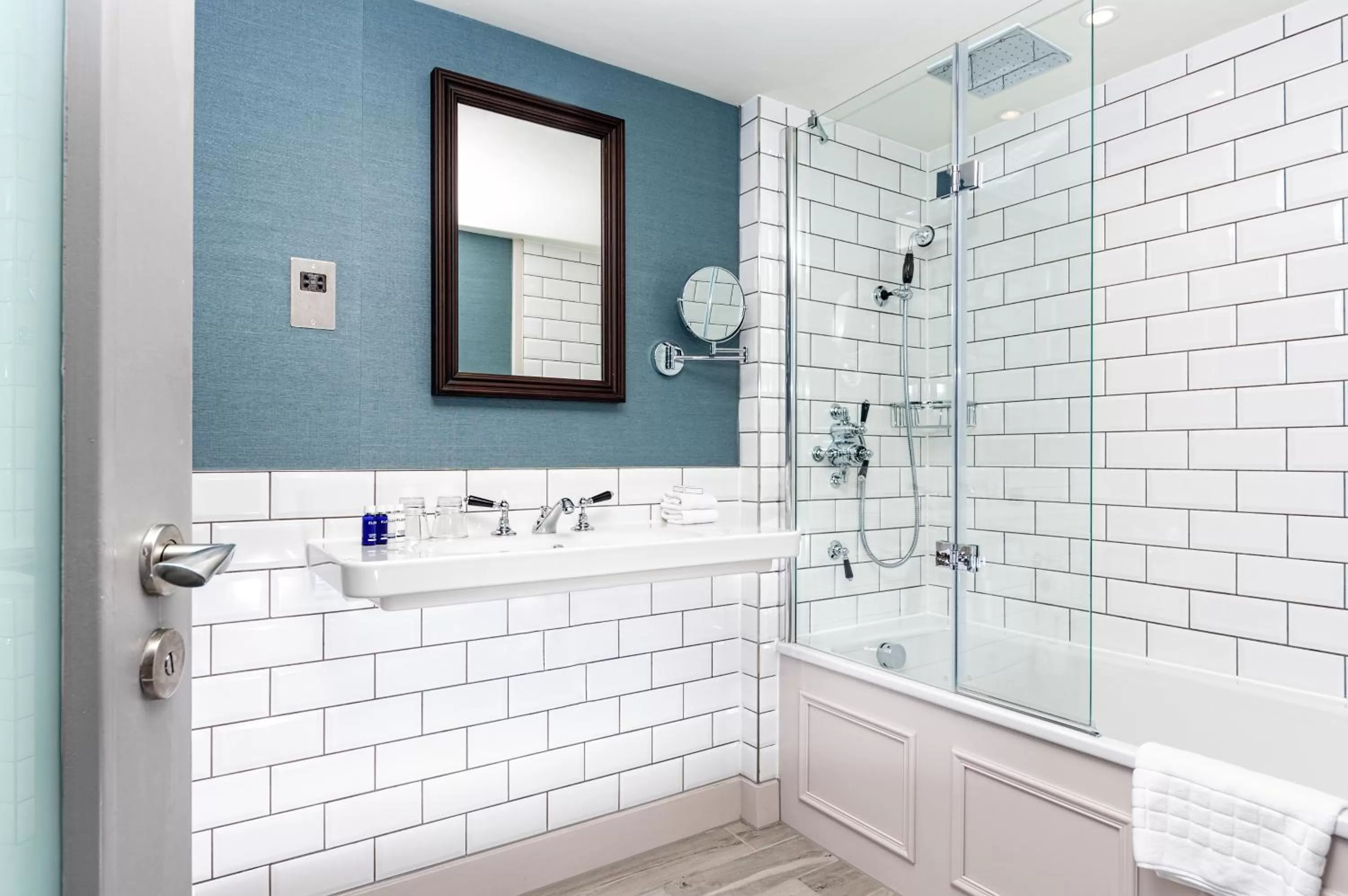 Shower in InterContinental Edinburgh The George by IHG