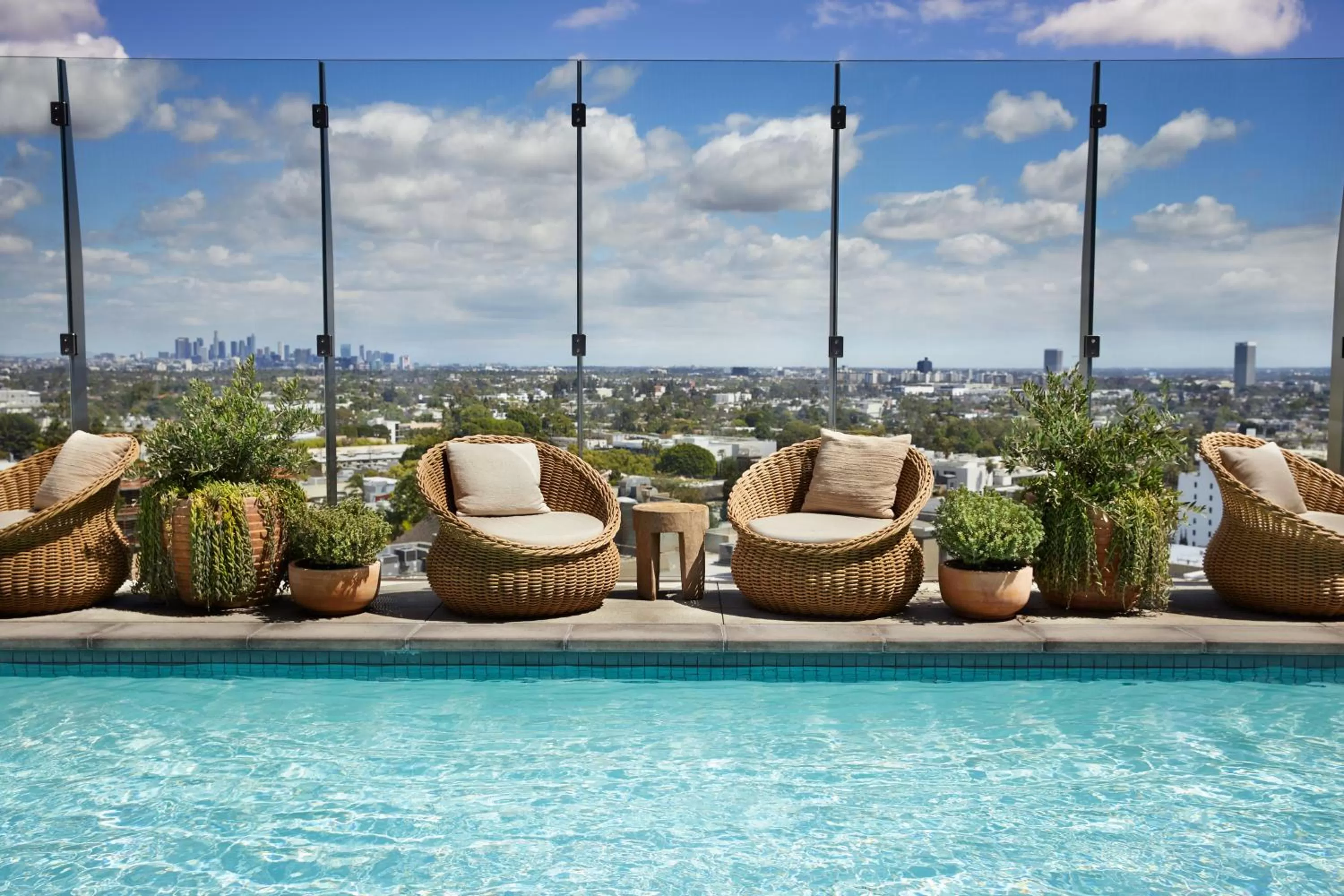 Balcony/Terrace in 1 Hotel West Hollywood