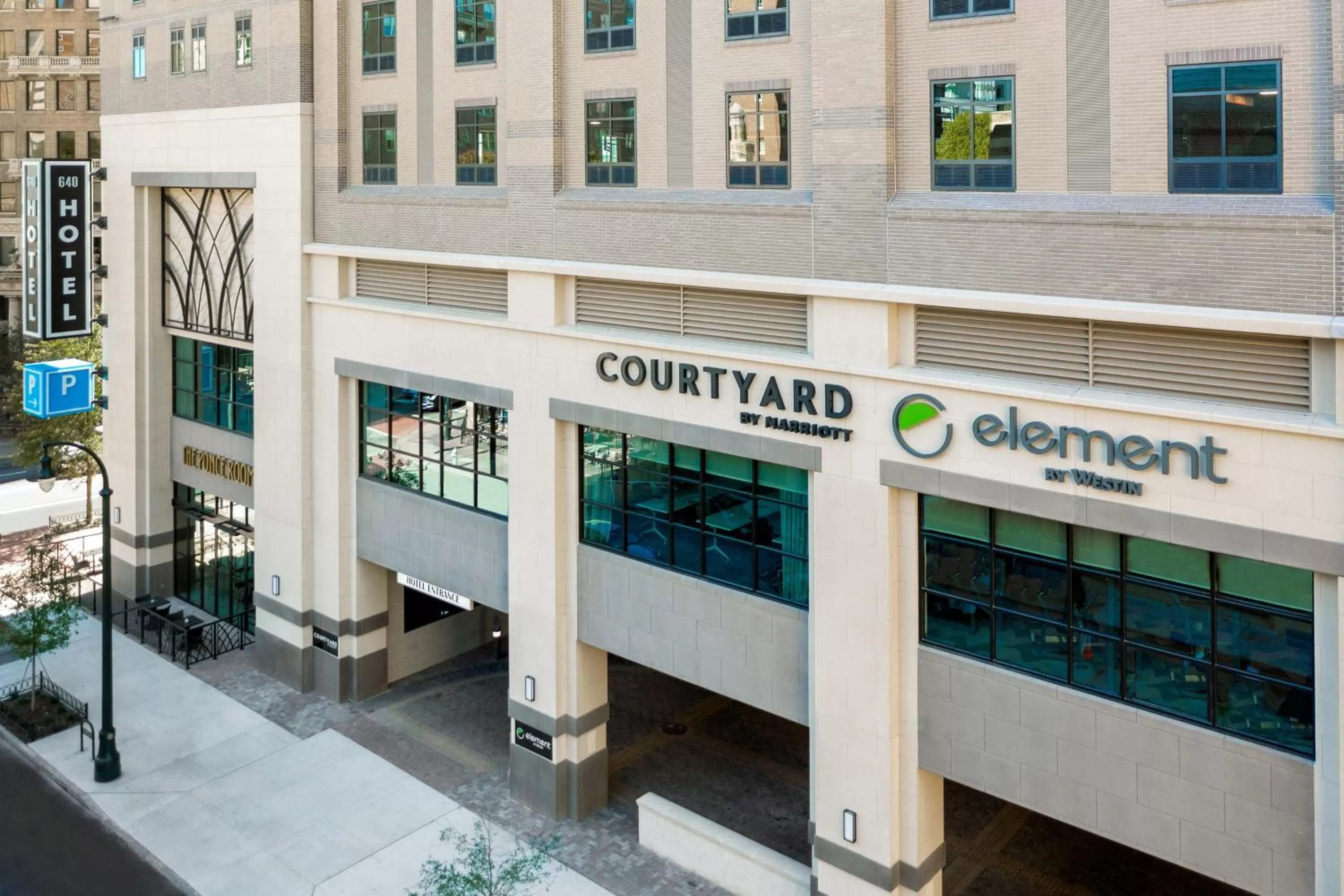 Property building in Element Atlanta Midtown