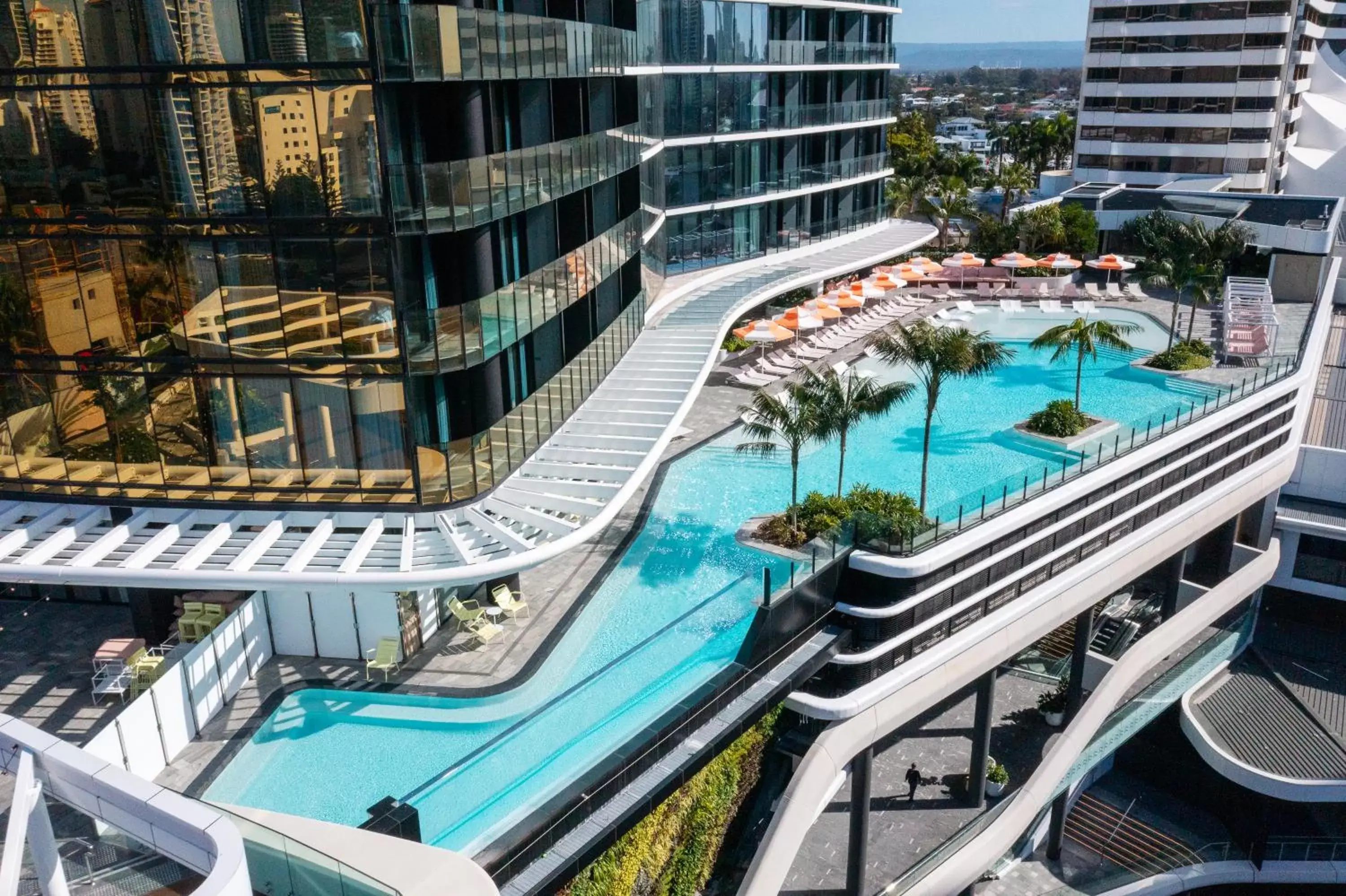 Swimming pool in Dorsett Gold Coast Swimming pool in Dorsett Gold Coast