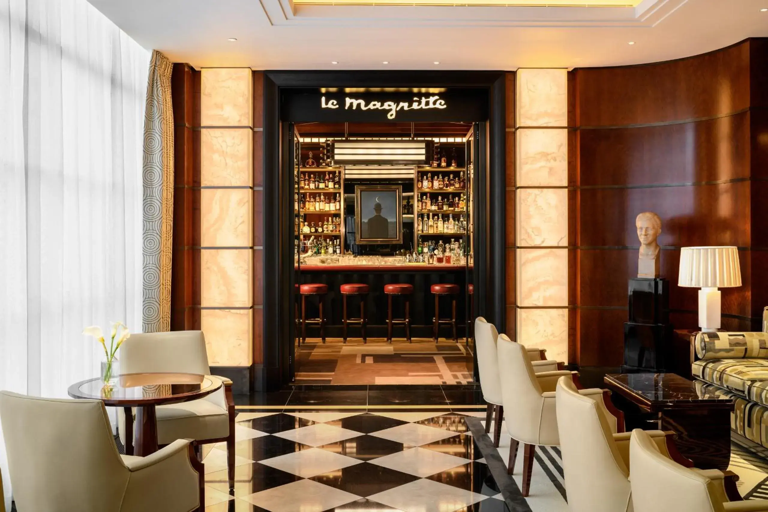 Lobby or reception in The Beaumont Mayfair Lobby or reception in The Beaumont Mayfair