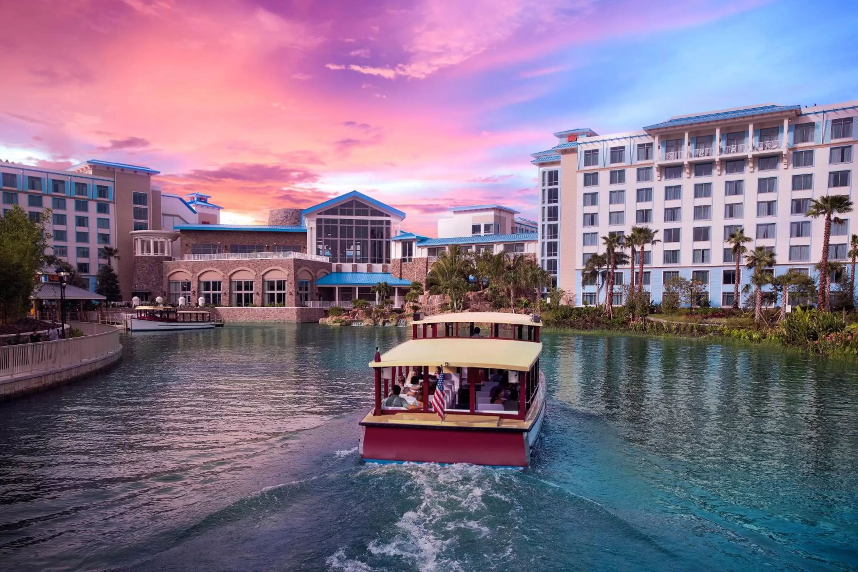 Property building in Universal's Loews Sapphire Falls Resort Property building in Universal's Loews Sapphire Falls Resort