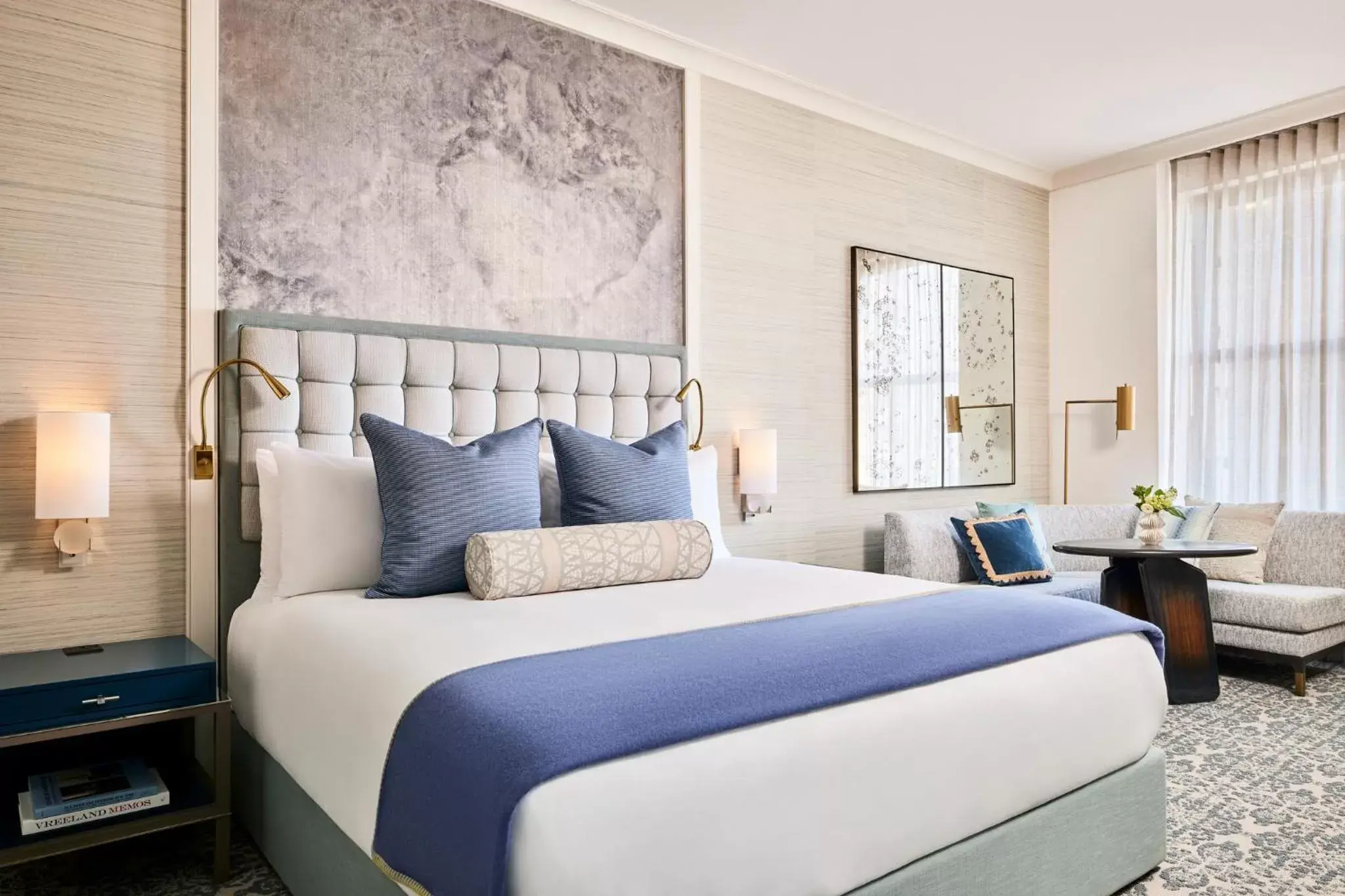 Bed in The Wall Street Hotel New York City Bed in The Wall Street Hotel New York City