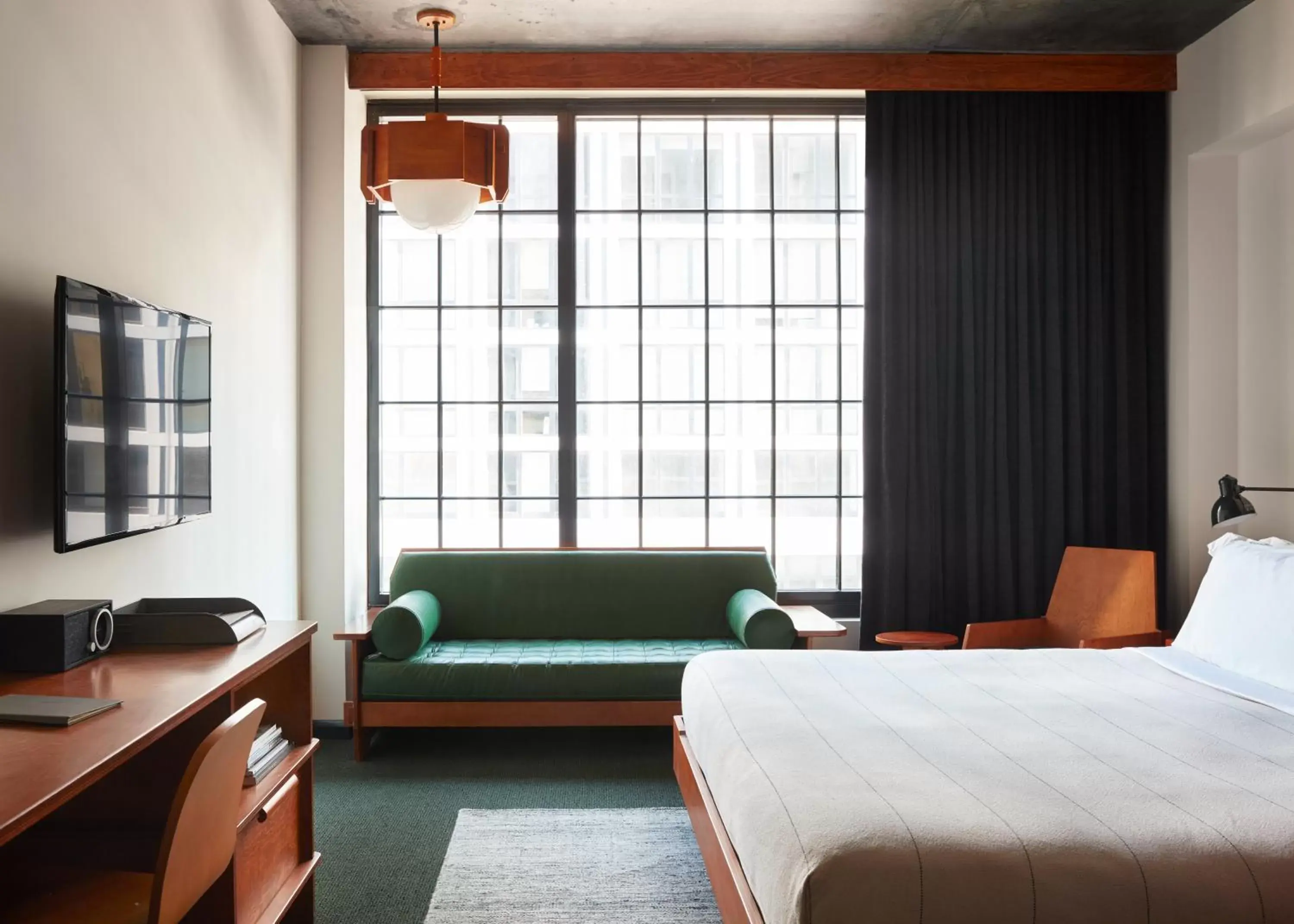 Bedroom, Bed in Ace Hotel Brooklyn Bedroom, Bed in Ace Hotel Brooklyn