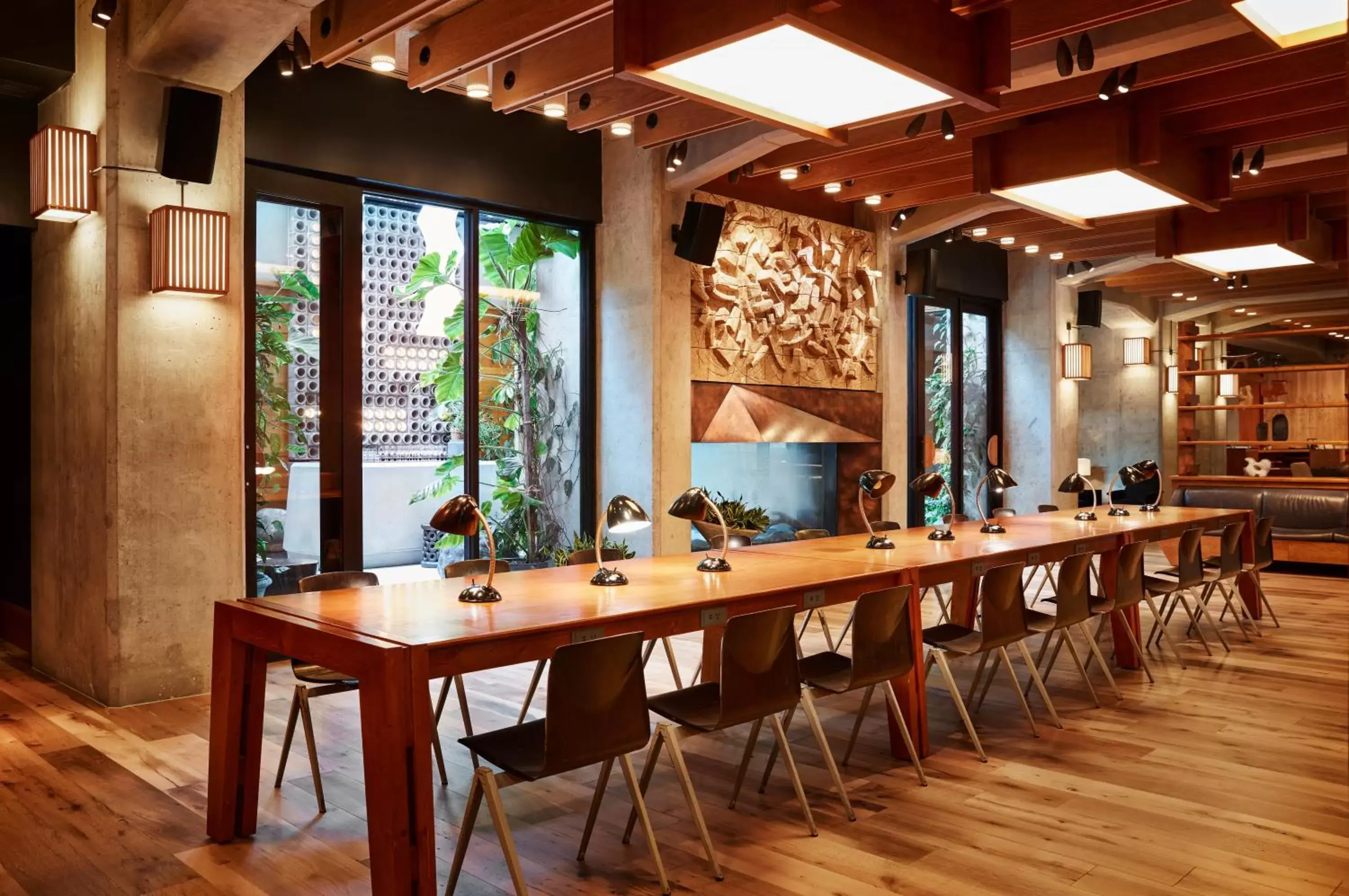 Lobby or reception in Ace Hotel Brooklyn Lobby or reception in Ace Hotel Brooklyn