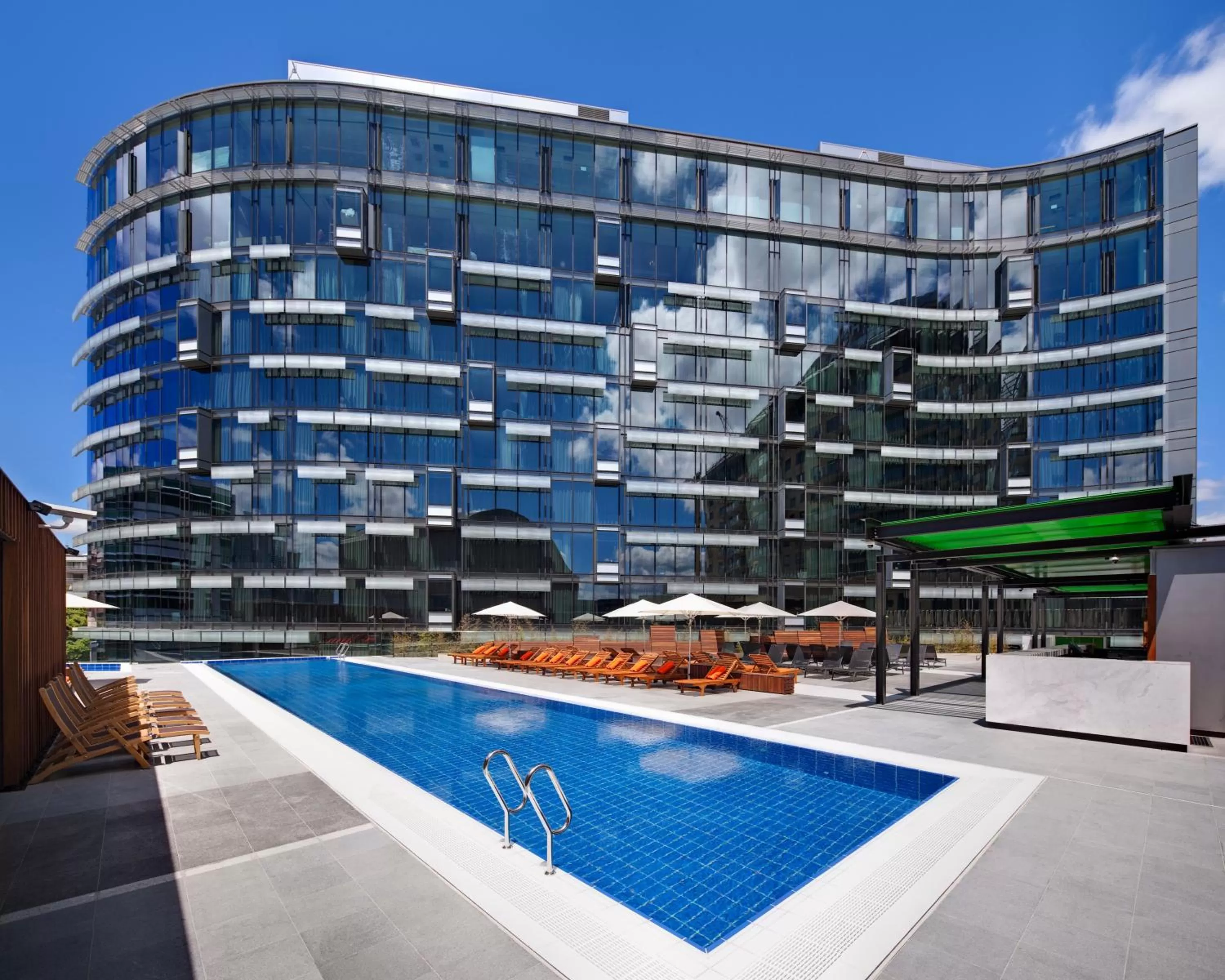 Swimming pool in The Darling at The Star
