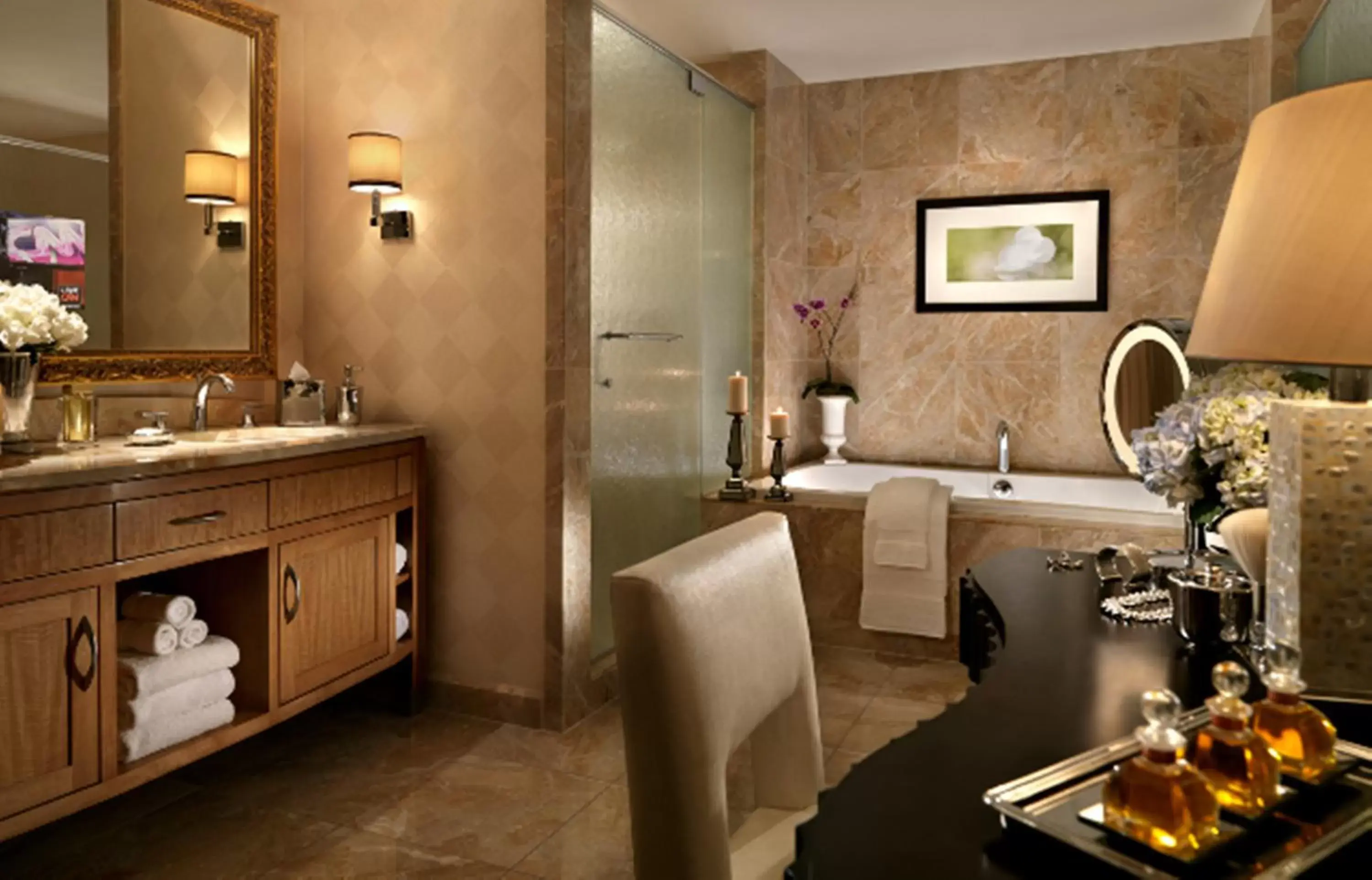 Bathroom in Trump International Hotel Las Vegas Bathroom in Trump International Hotel Las Vegas