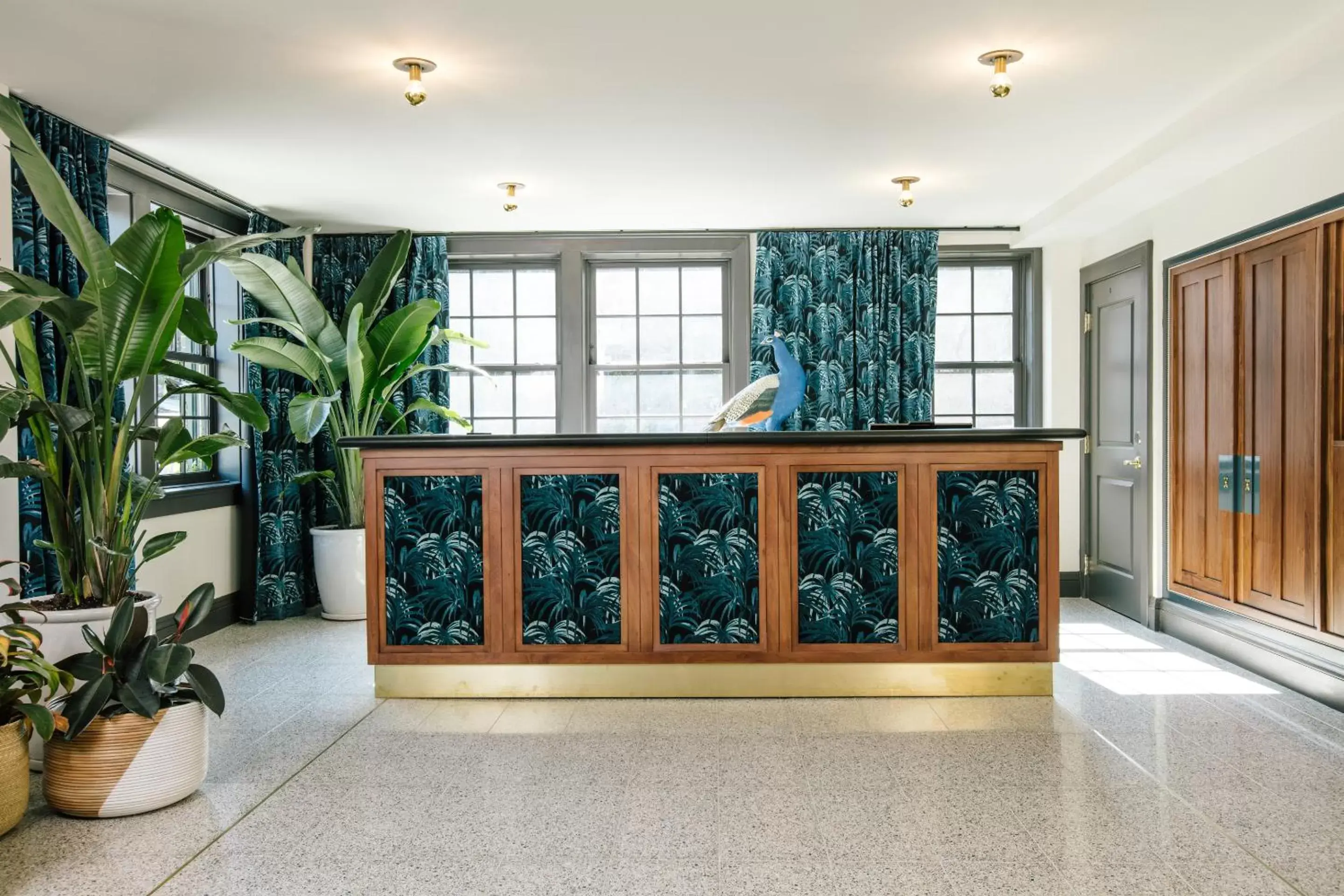 Lobby or reception in Hotel Clermont Atlanta, by Oliver Lobby or reception in Hotel Clermont Atlanta, by Oliver