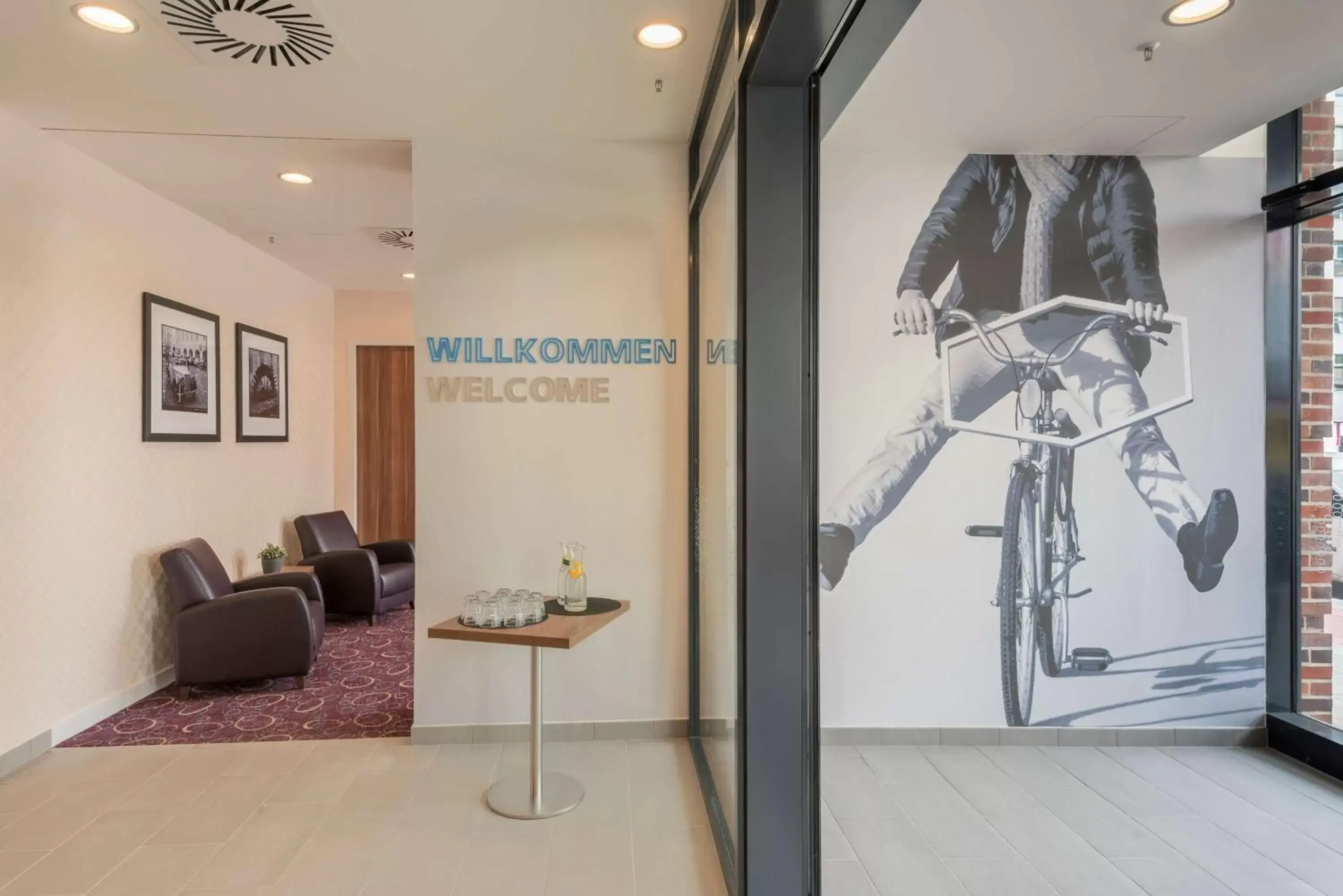 Lobby or reception in Hampton By Hilton Hamburg City Centre Lobby or reception in Hampton By Hilton Hamburg City Centre
