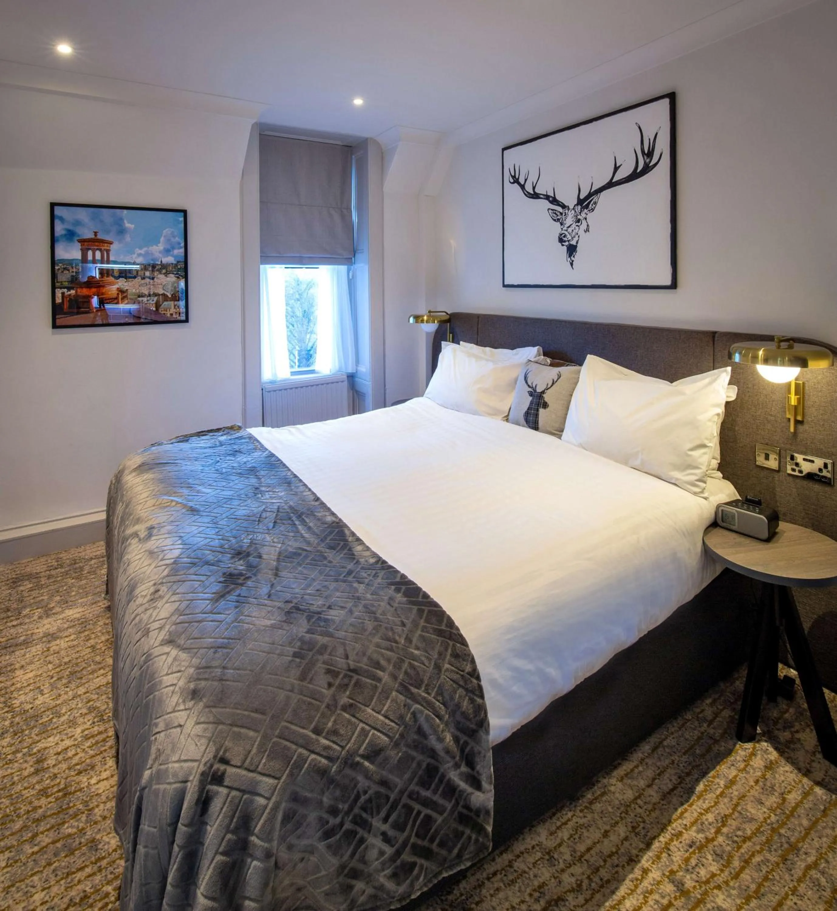 Bedroom, Bed in Bruntsfield Hotel
