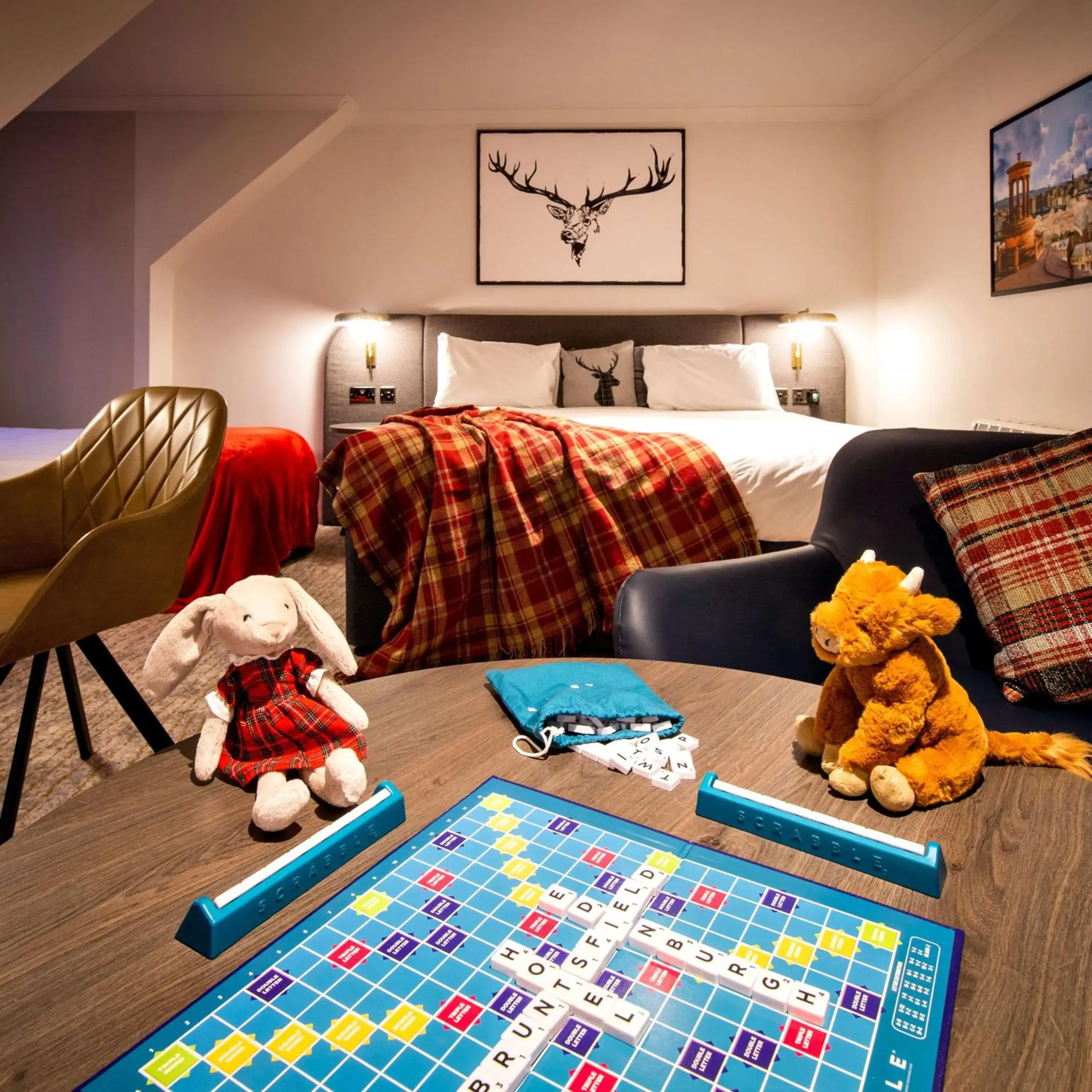 Bedroom, Bed in Bruntsfield Hotel Bedroom, Bed in Bruntsfield Hotel