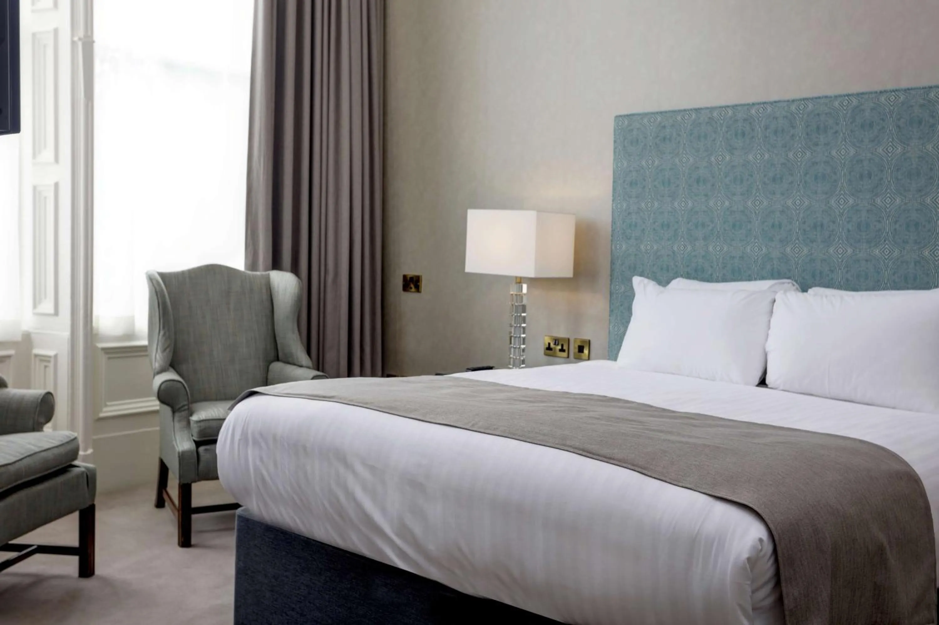 Bedroom, Bed in Bruntsfield Hotel