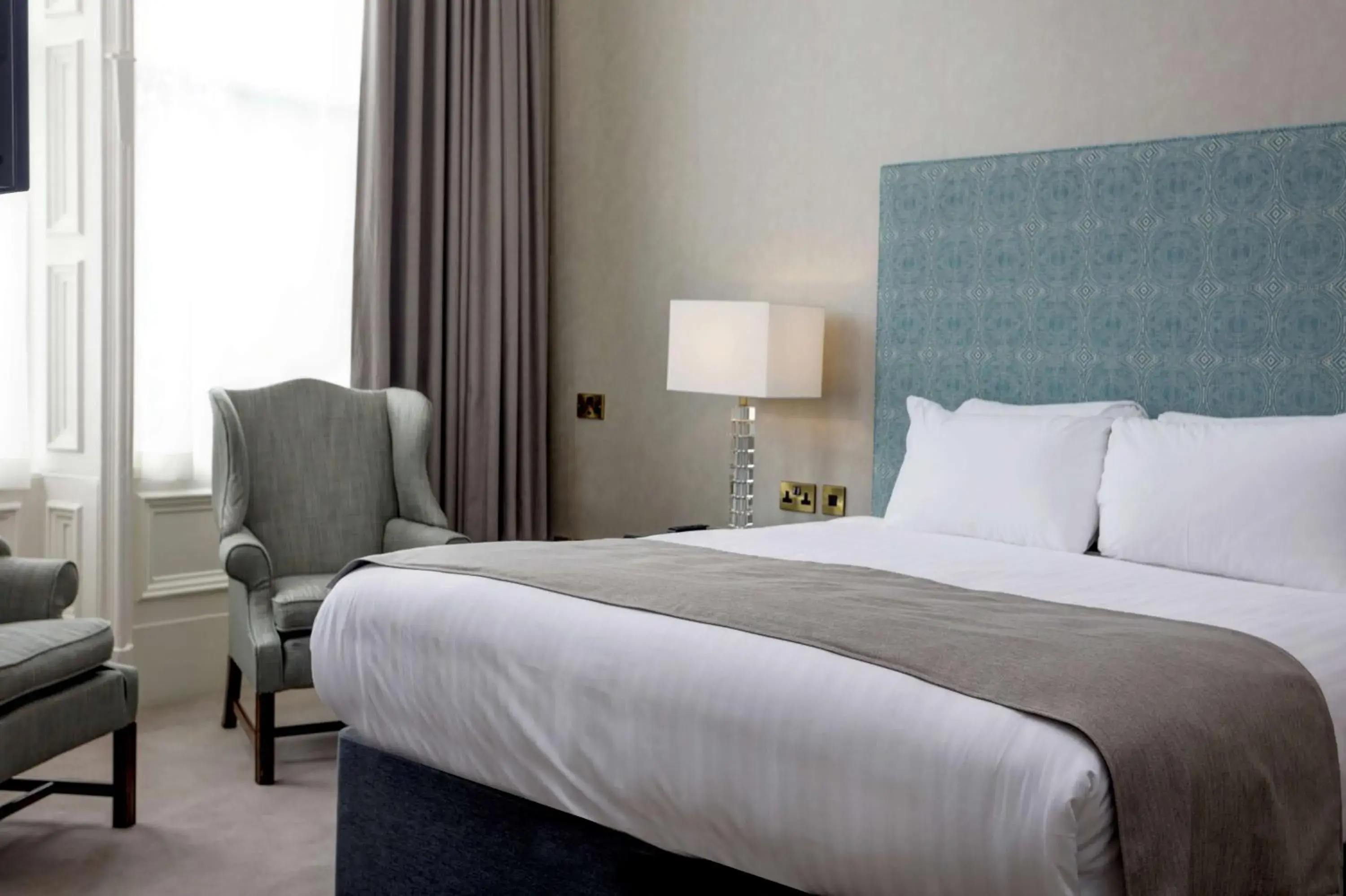 Bedroom, Bed in Bruntsfield Hotel Bedroom, Bed in Bruntsfield Hotel