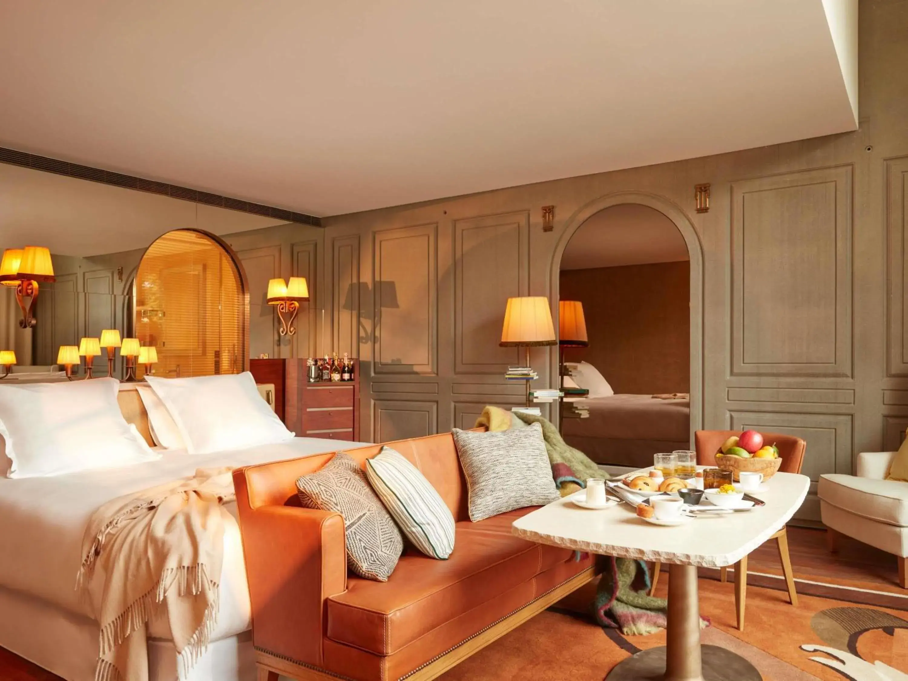 Bed in Mondrian Bordeaux Les Carmes Bed in Mondrian Bordeaux Les Carmes