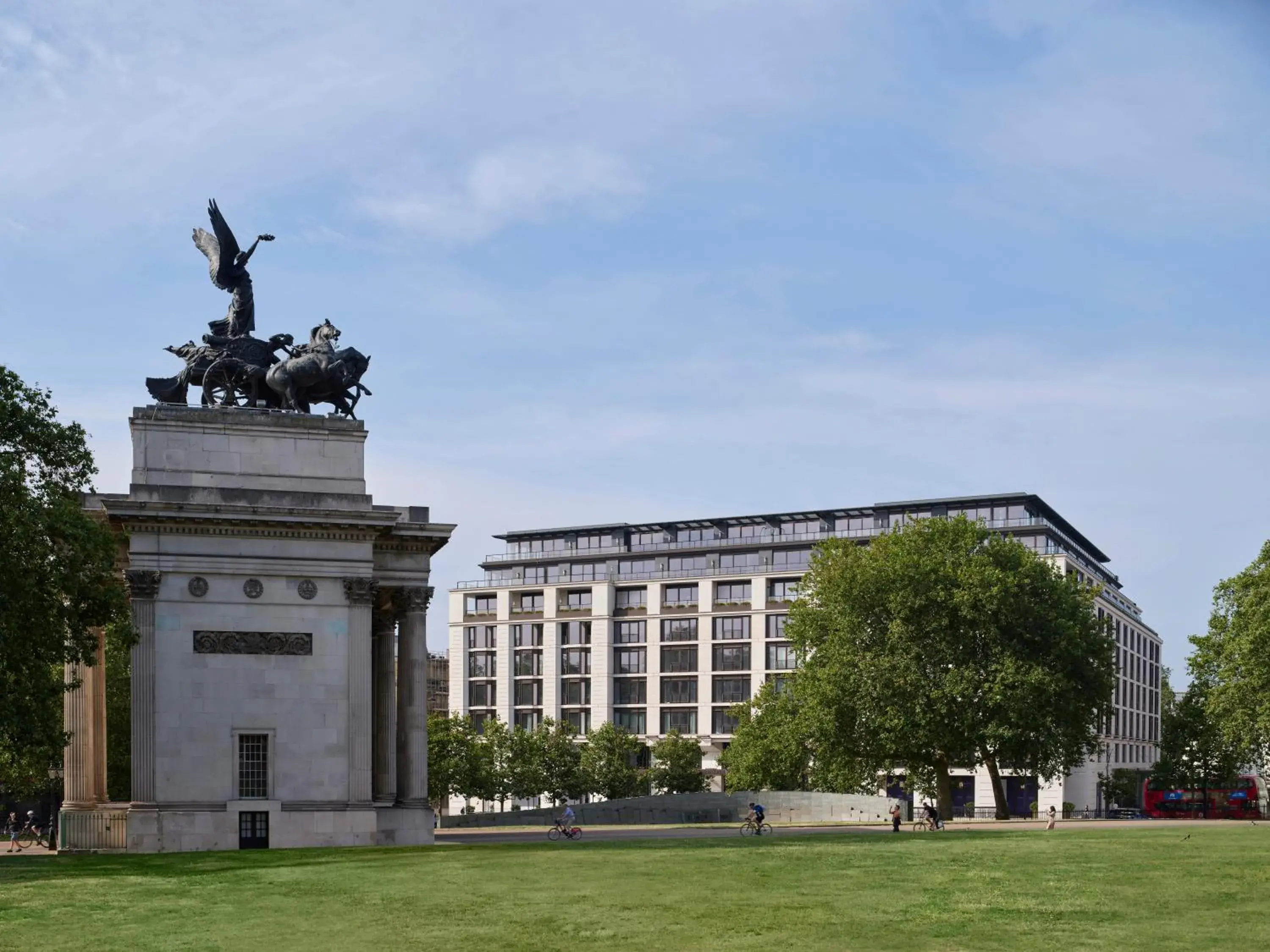 Property building in The Peninsula London Property building in The Peninsula London