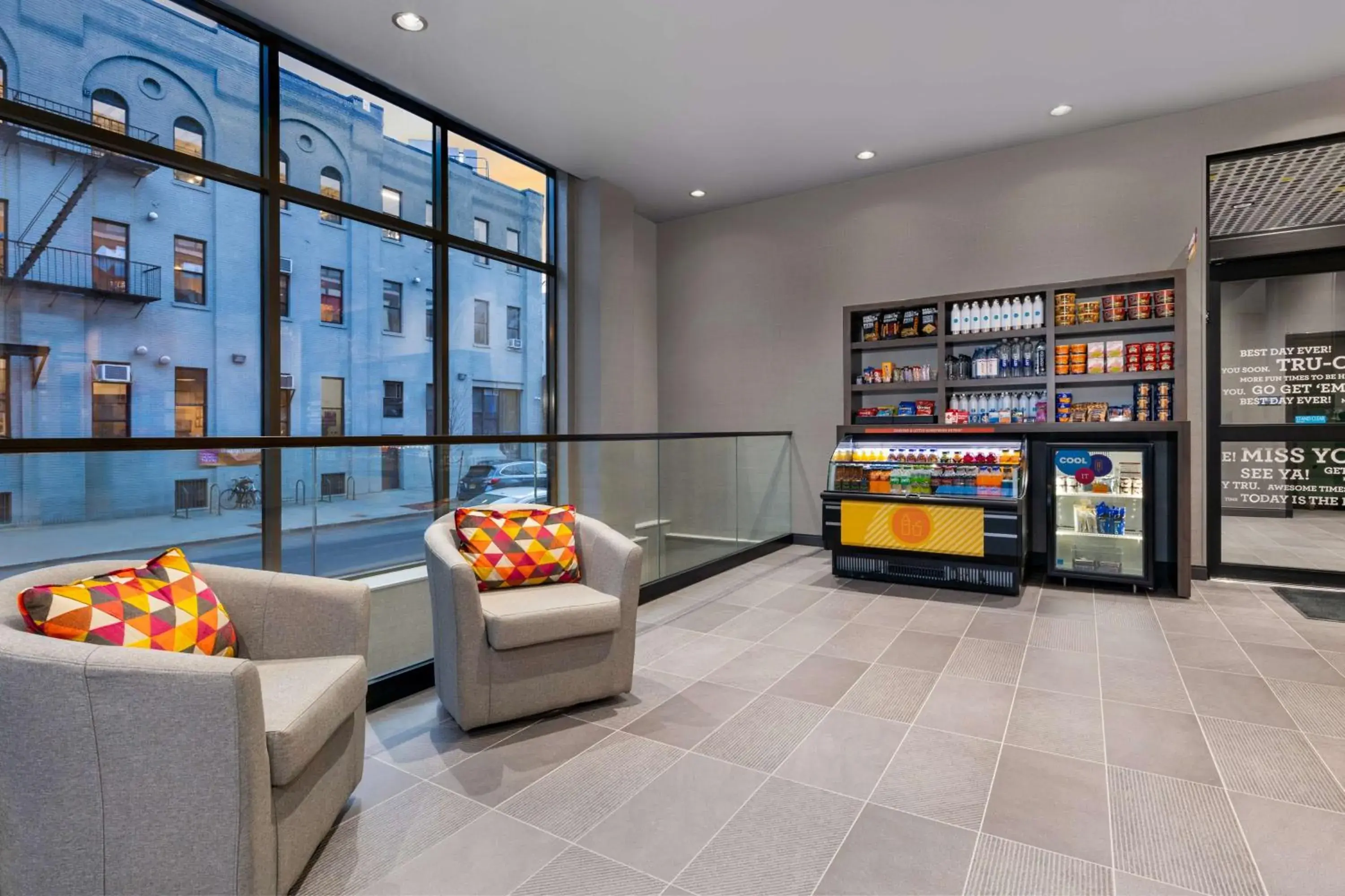 Lobby or reception in Tru By Hilton Brooklyn Lobby or reception in Tru By Hilton Brooklyn