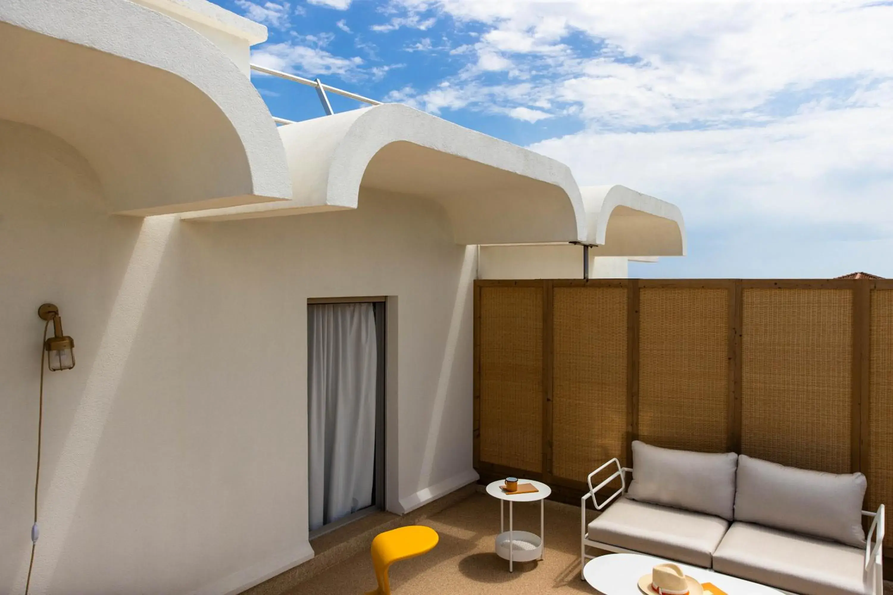 Balcony/Terrace in MOB HOTEL Cannes Balcony/Terrace in MOB HOTEL Cannes
