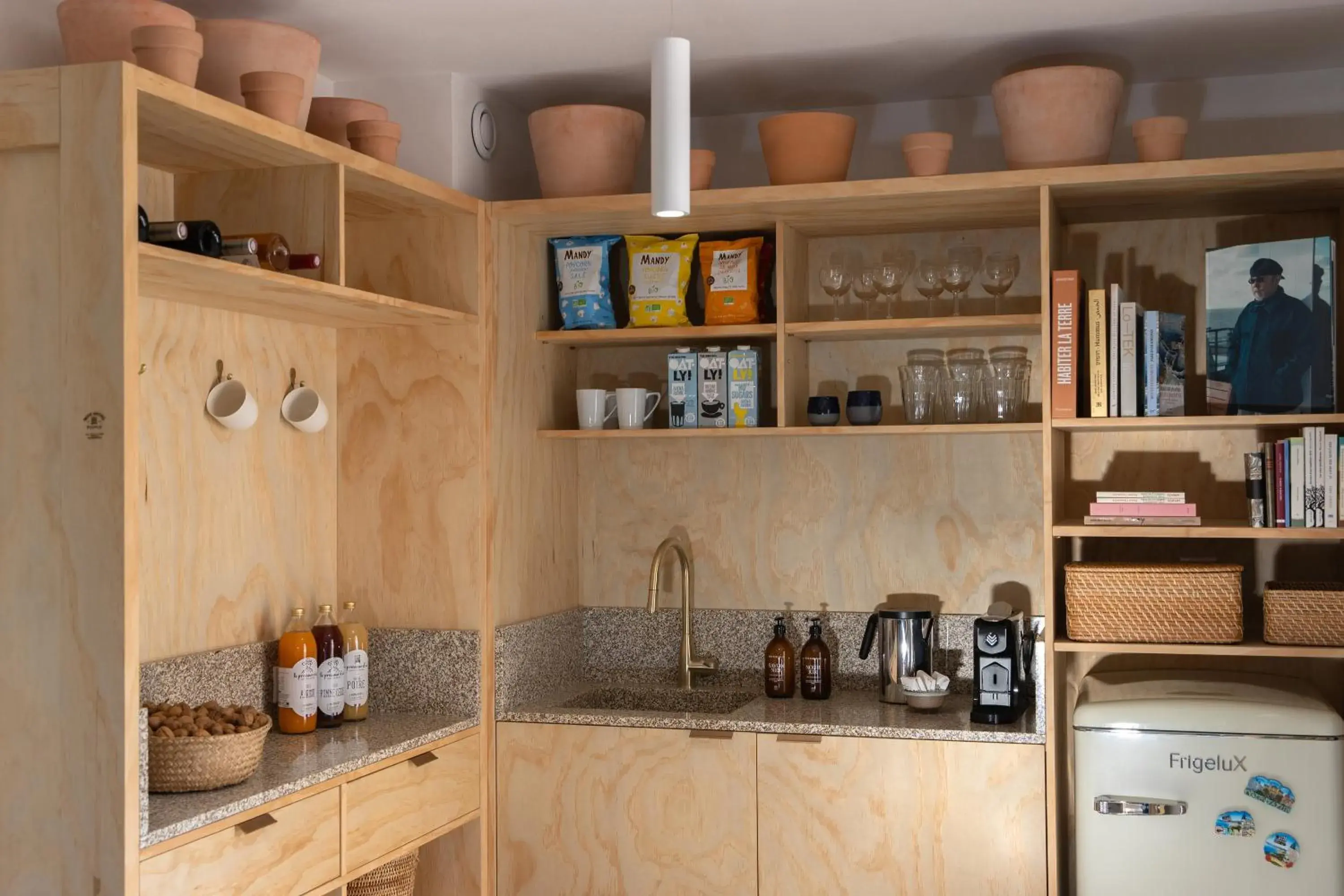 Kitchen or kitchenette in MOB HOTEL Cannes Kitchen or kitchenette in MOB HOTEL Cannes