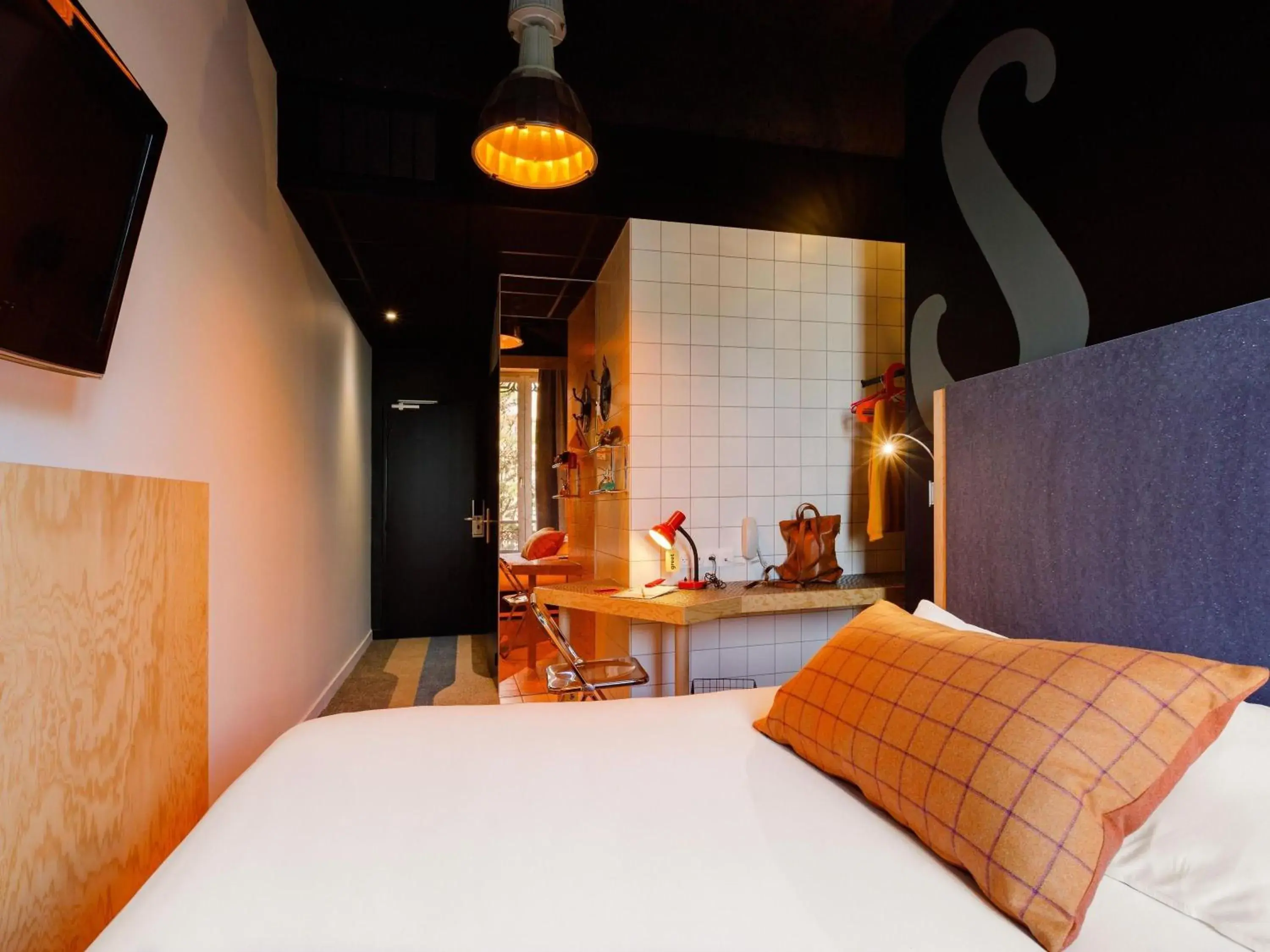 Bedroom, Bed in Greet Hotel Lyon Confluence Bedroom, Bed in Greet Hotel Lyon Confluence