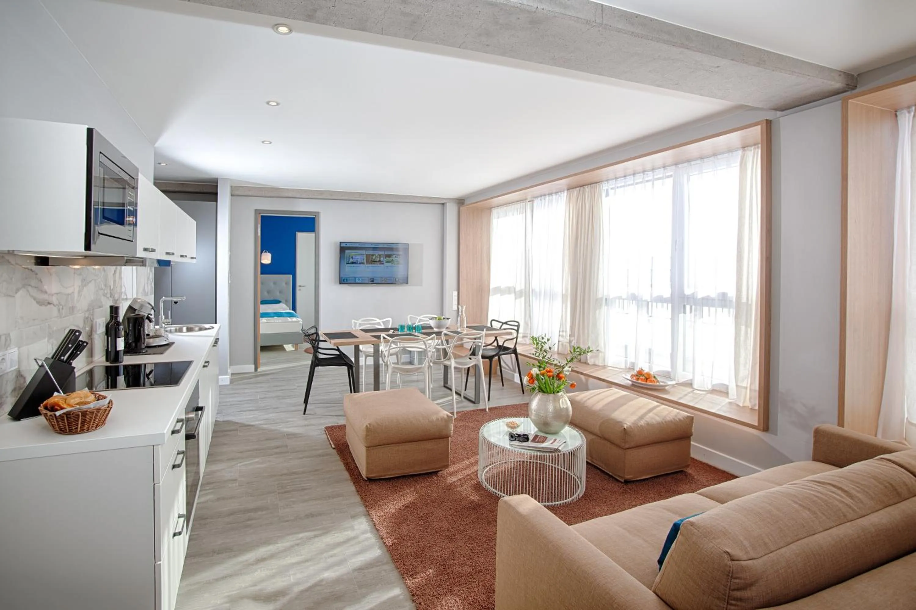 Living room in MLOFT Apartments München