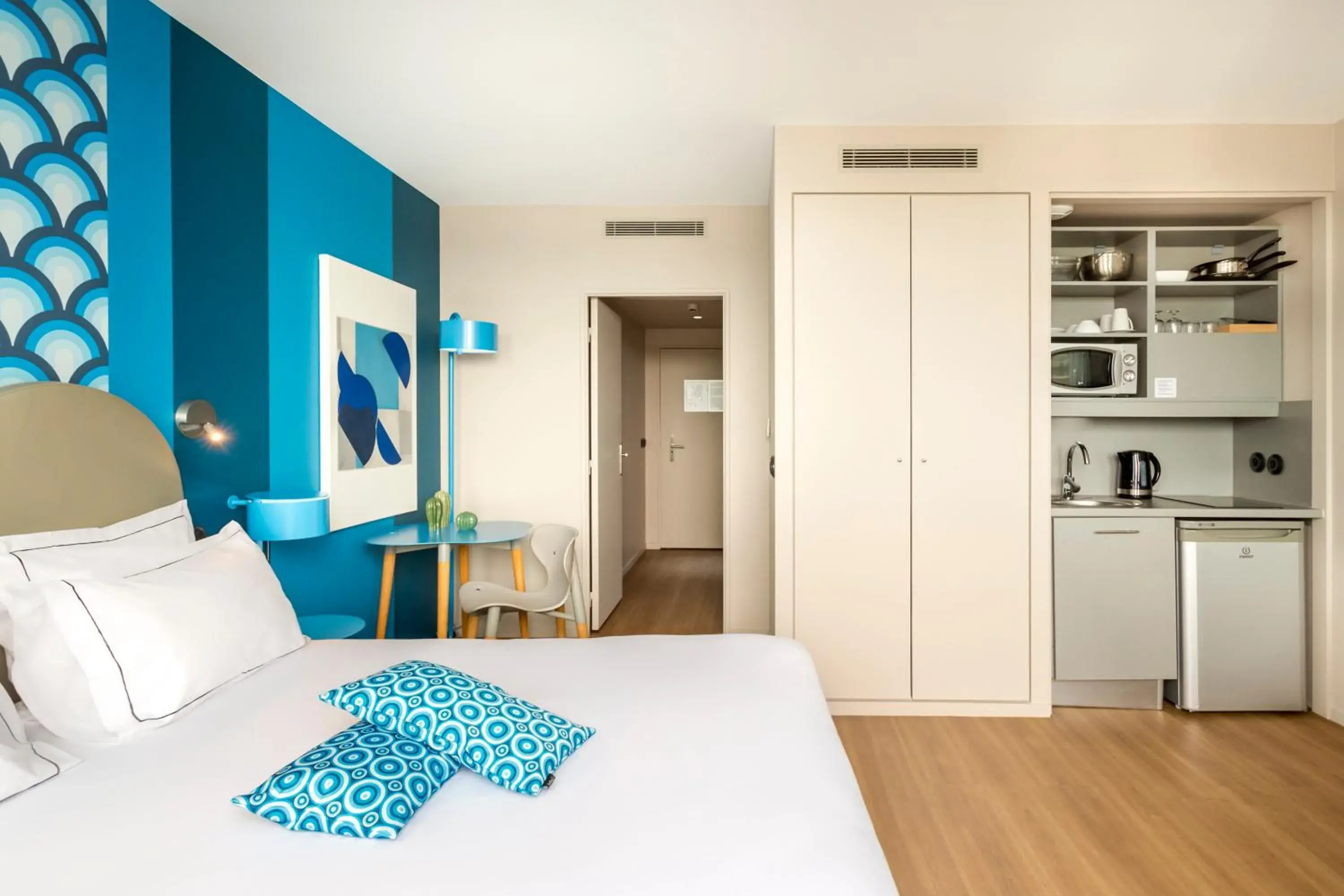 Bed in Appart'City Collection Paris Vélizy Bed in Appart'City Collection Paris Vélizy