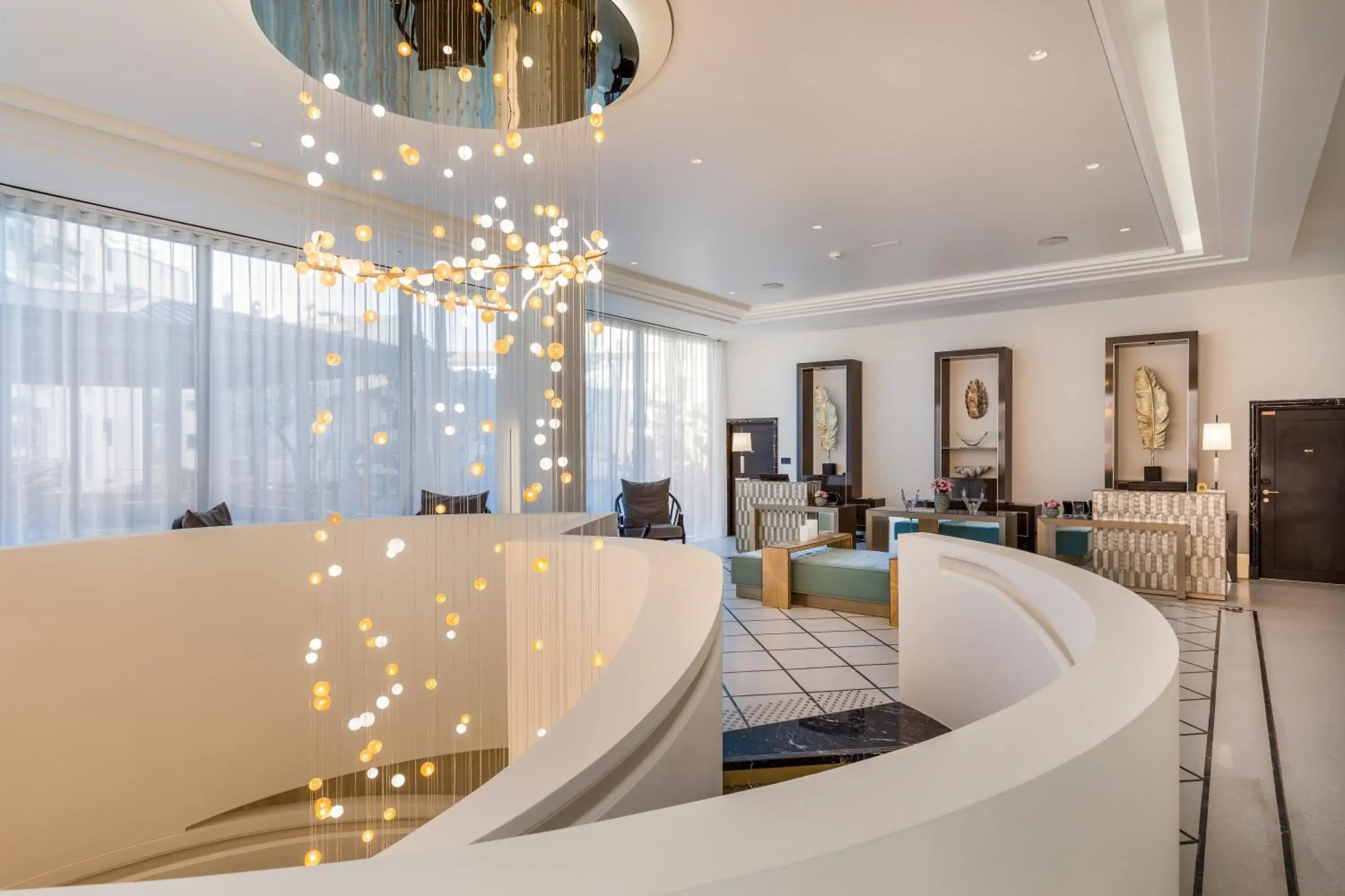 Lobby or reception in Maison Albar - Le Victoria Lobby or reception in Maison Albar - Le Victoria