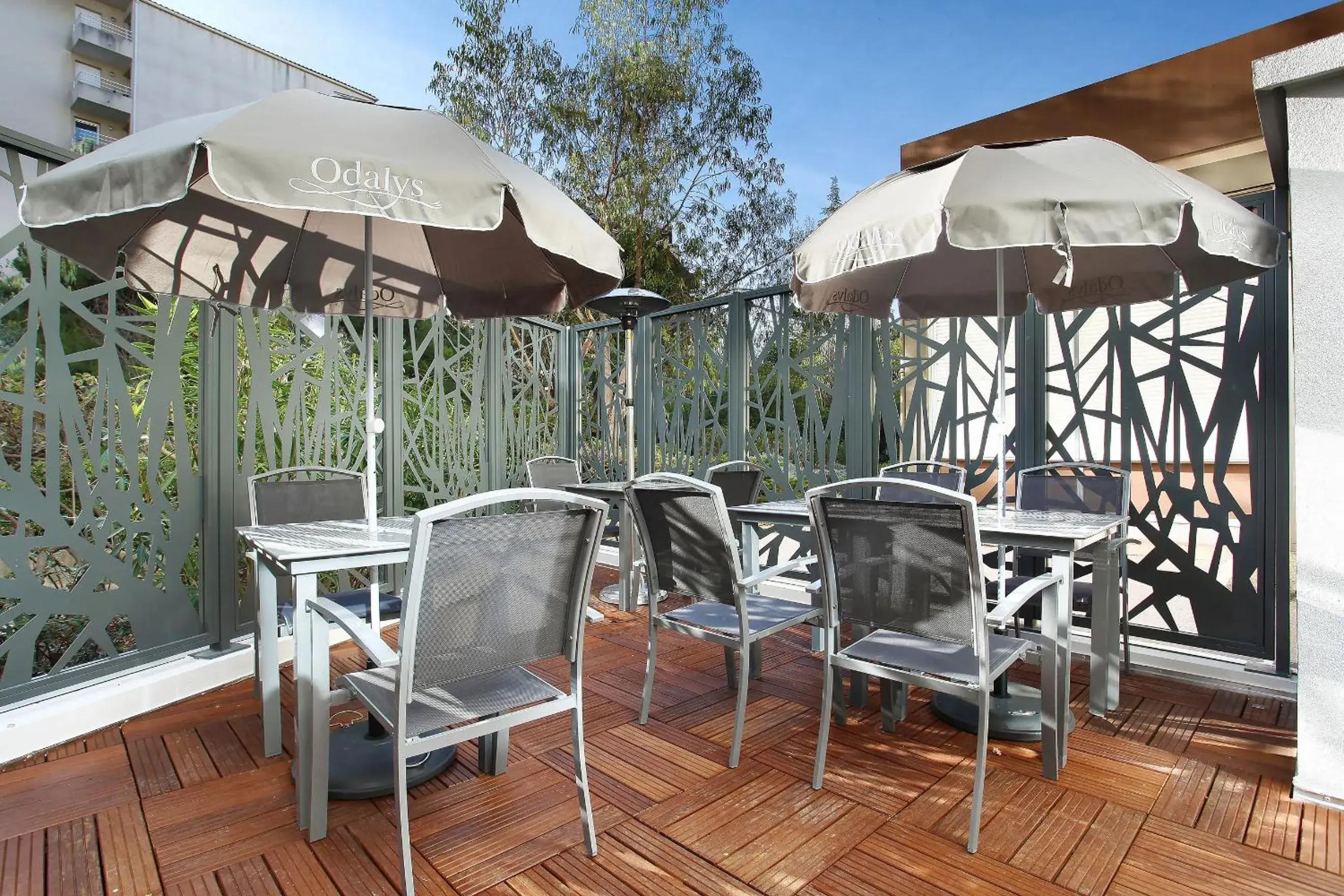 Balcony/Terrace in Appart'hôtel Odalys City - Marseille Prado Balcony/Terrace in Appart'hôtel Odalys City - Marseille Prado