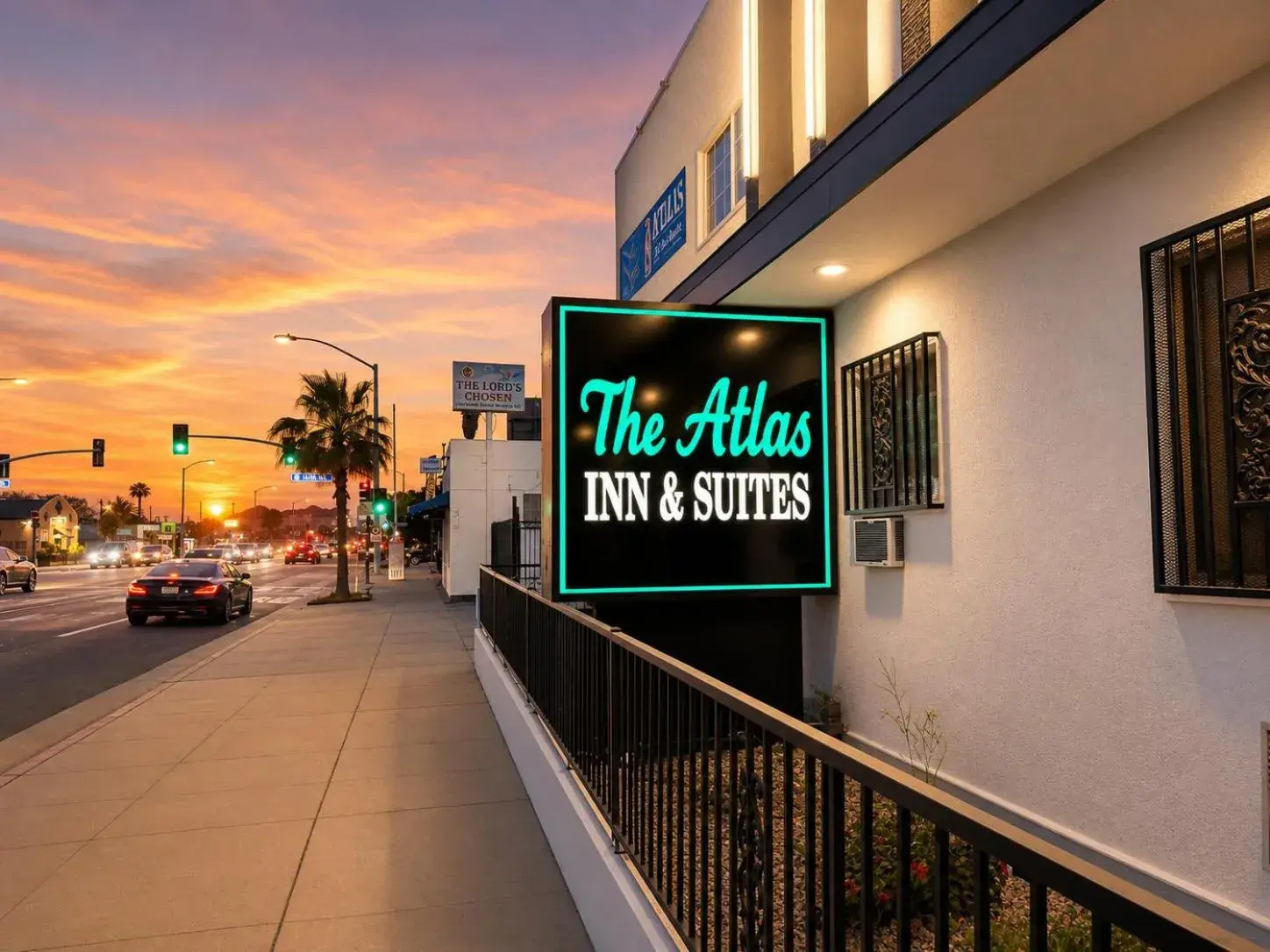 Street view in The Atlas Inn & Suites LAX Street view in The Atlas Inn & Suites LAX