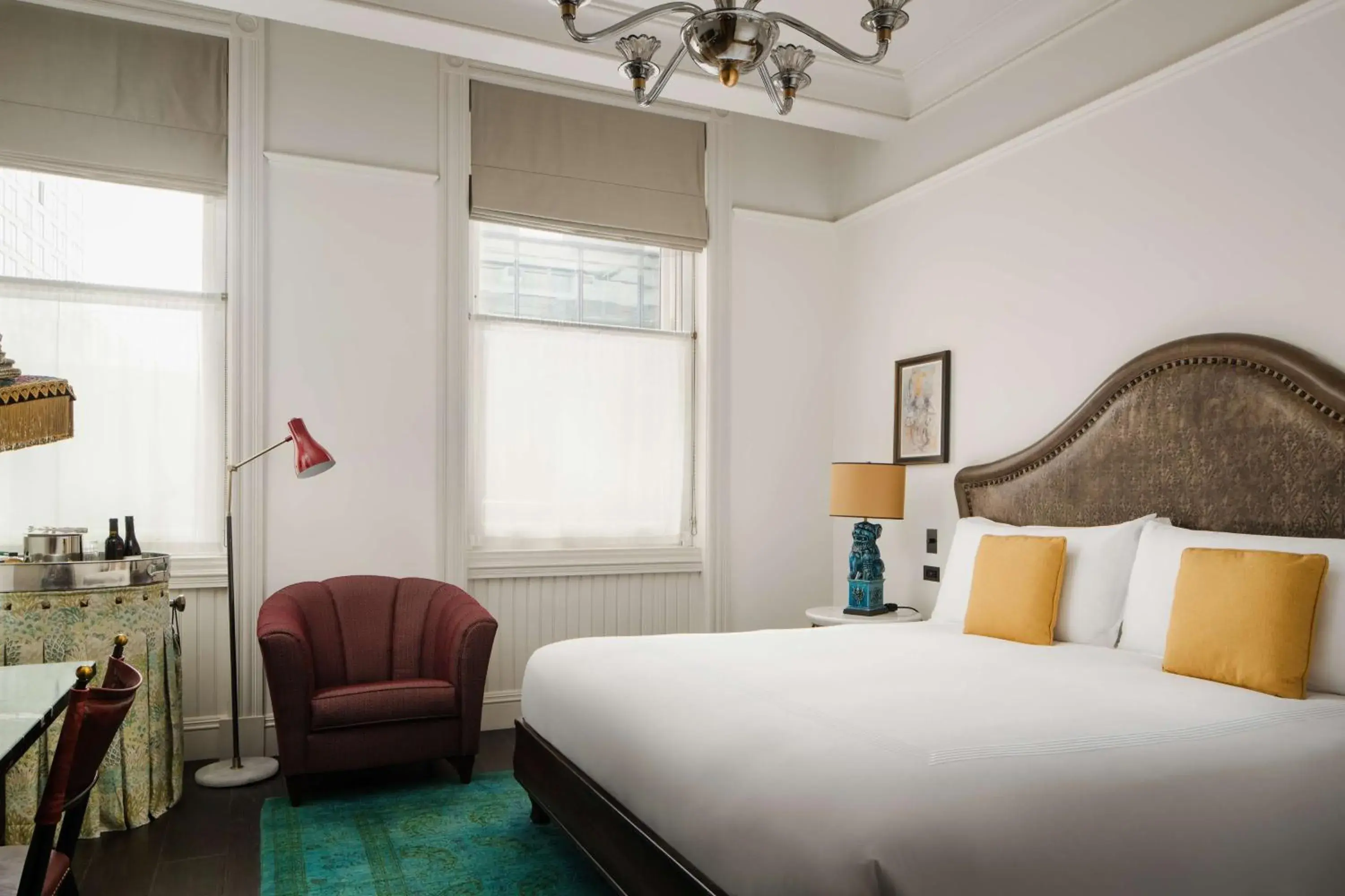 Bedroom, Bed in The Beekman, A Thompson Hotel, by Hyatt Bedroom, Bed in The Beekman, A Thompson Hotel, by Hyatt