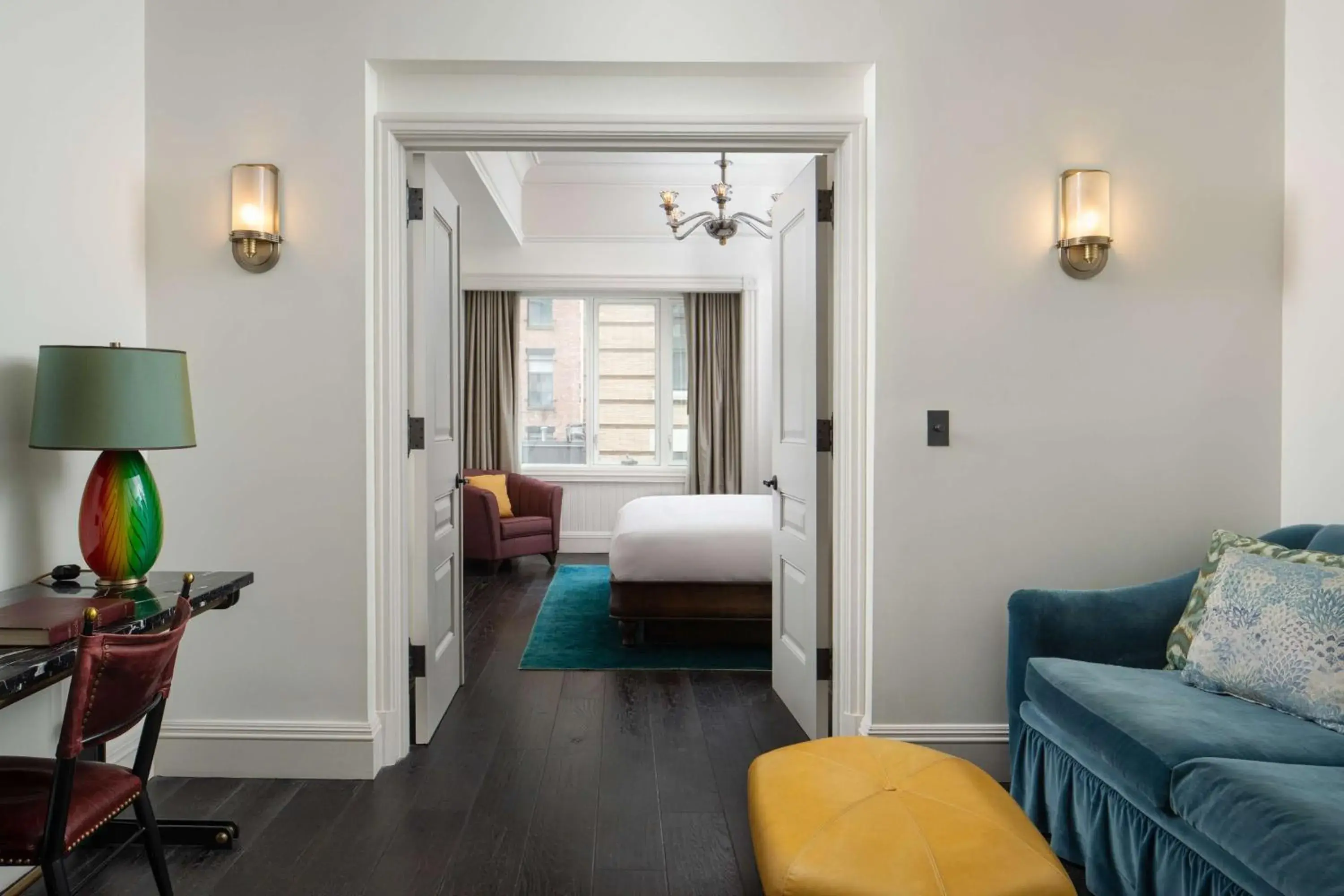Photo of the whole room, Bed in The Beekman, A Thompson Hotel, by Hyatt Photo of the whole room, Bed in The Beekman, A Thompson Hotel, by Hyatt