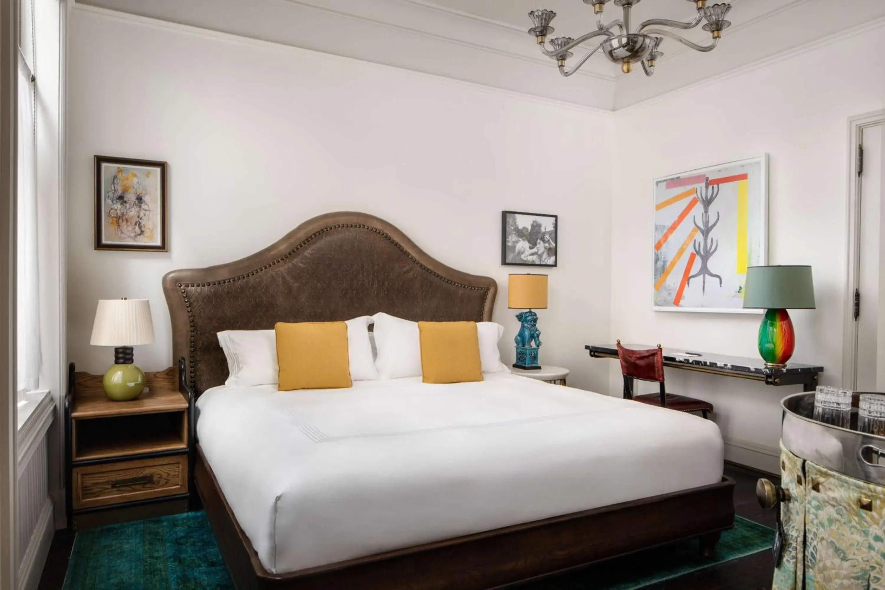 Bedroom, Bed in The Beekman, A Thompson Hotel, by Hyatt Bedroom, Bed in The Beekman, A Thompson Hotel, by Hyatt