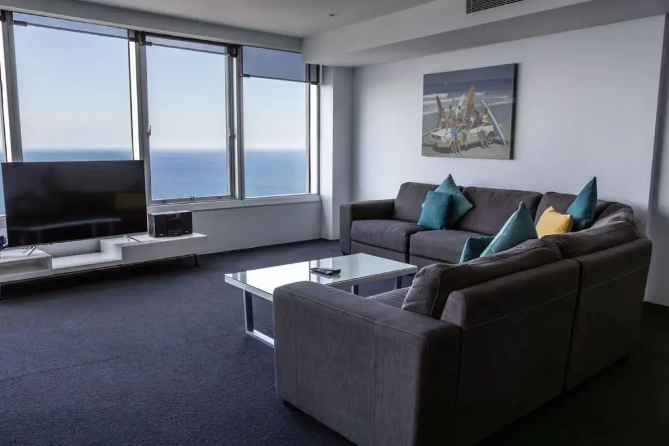 Communal lounge/ TV room in Q1 Resort & Spa - Official Communal lounge/ TV room in Q1 Resort & Spa - Official