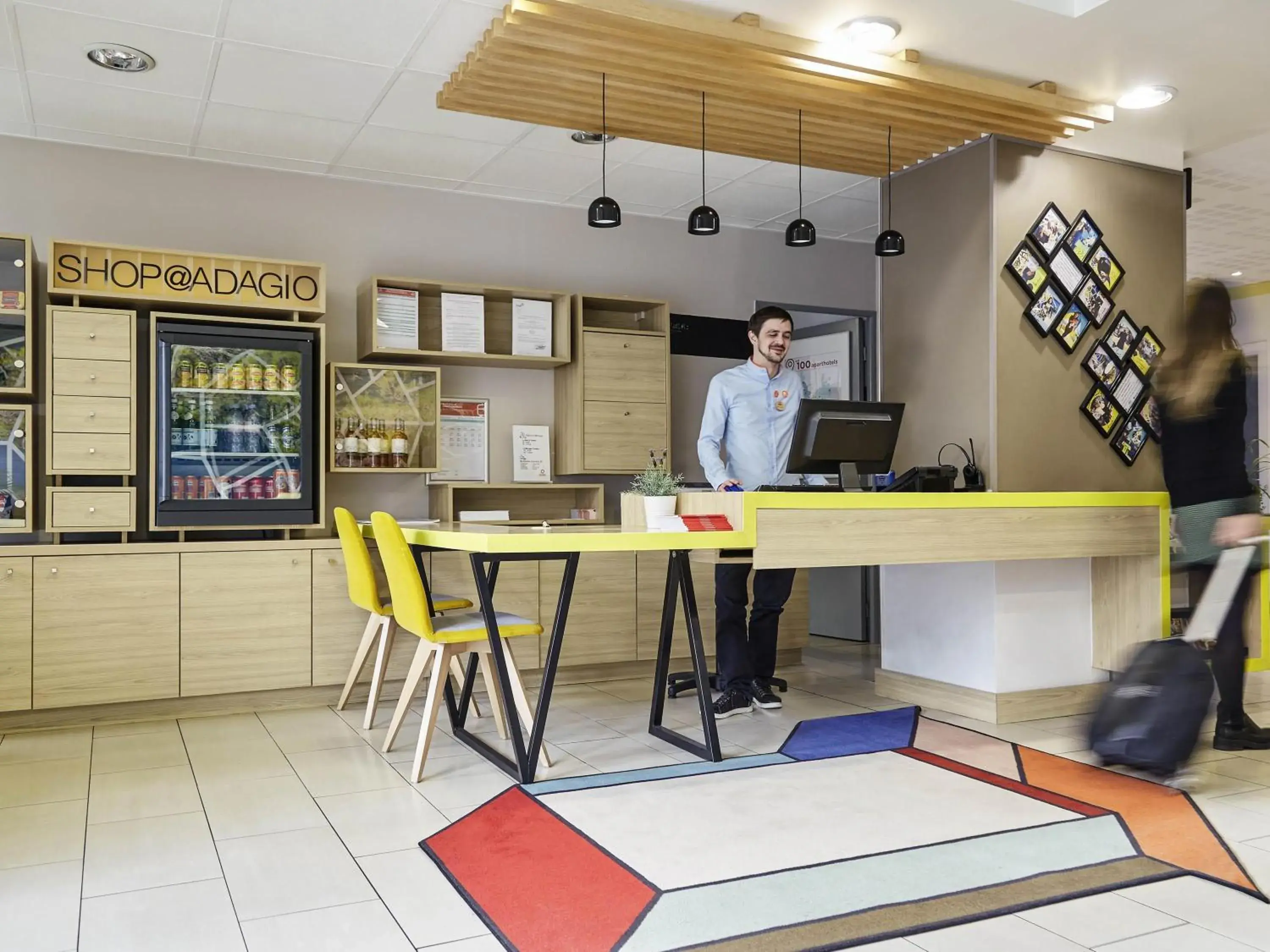 Property building in Aparthotel Adagio Access Marseille Saint Charles Property building in Aparthotel Adagio Access Marseille Saint Charles