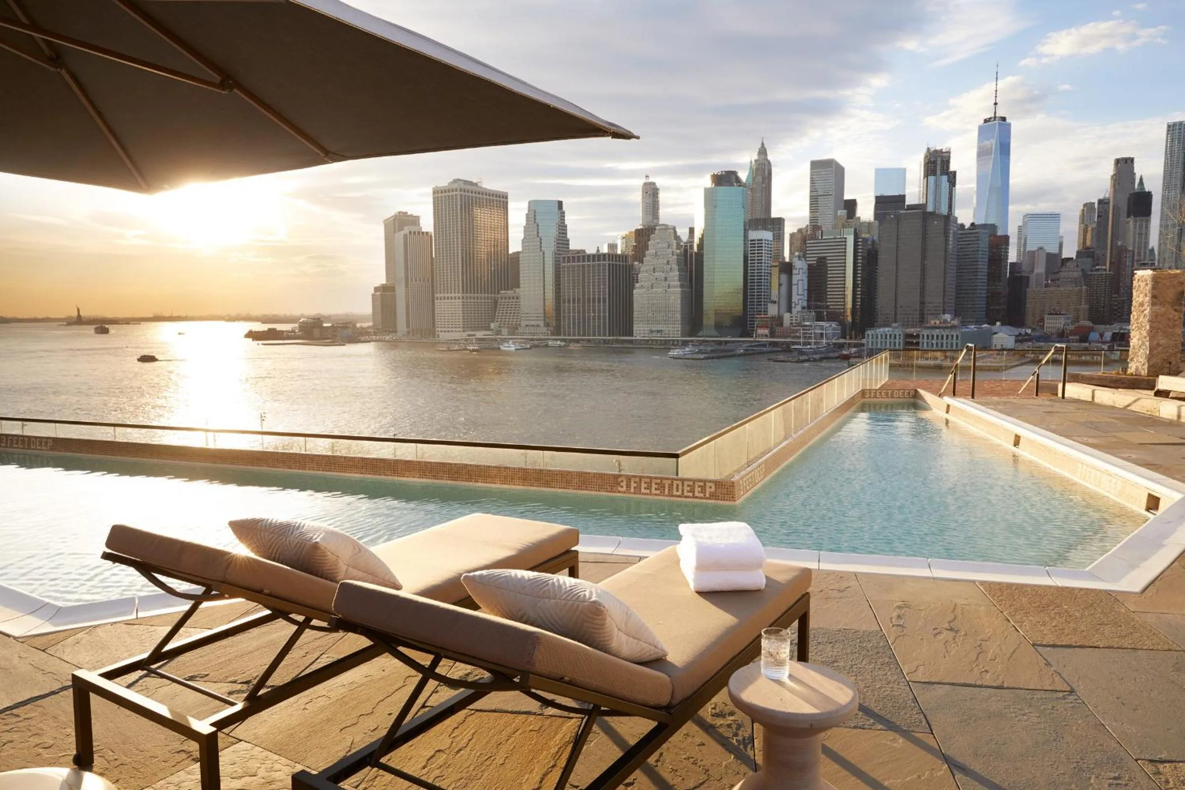 City view in 1 Hotel Brooklyn Bridge