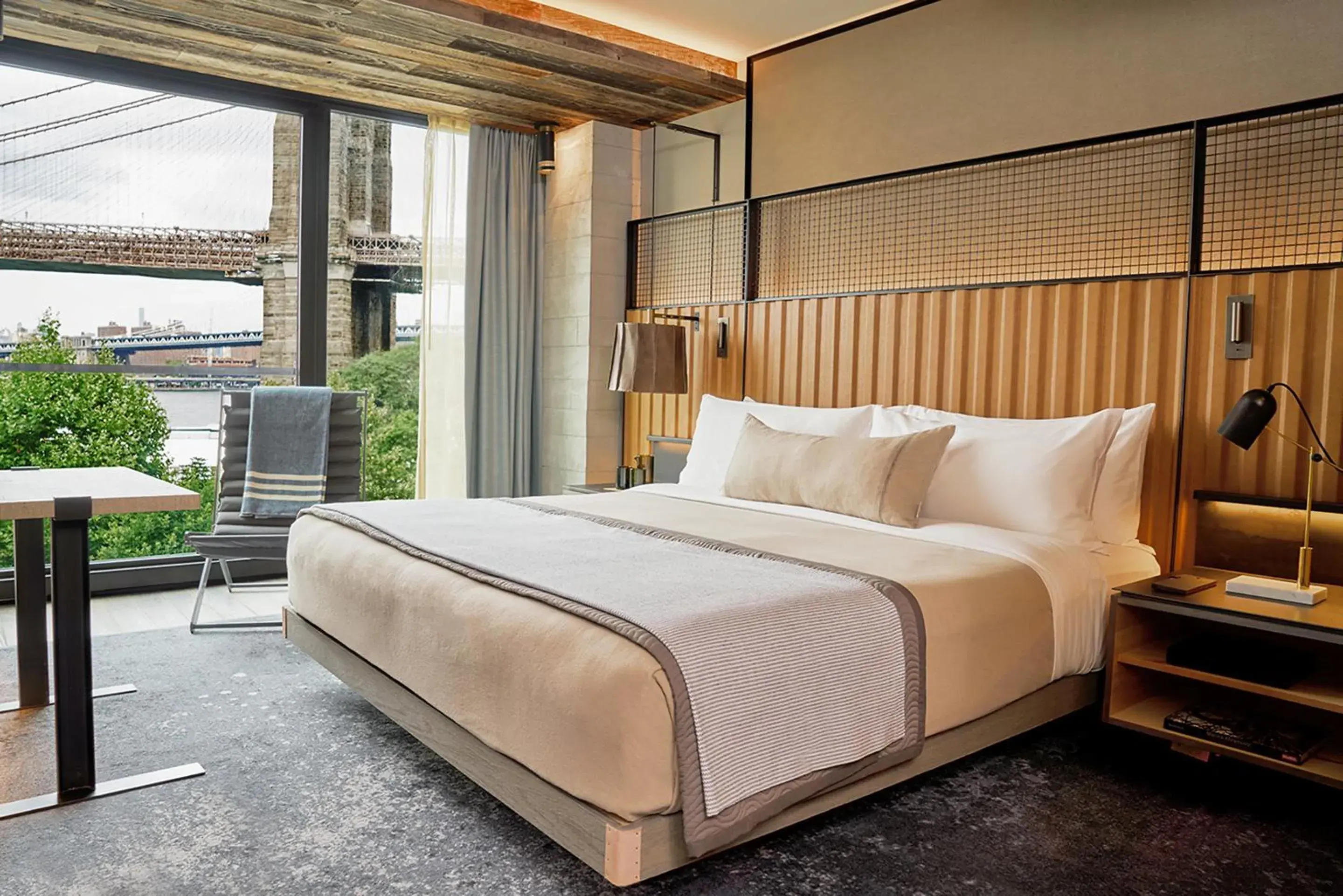 Bedroom, Bed in 1 Hotel Brooklyn Bridge Bedroom, Bed in 1 Hotel Brooklyn Bridge