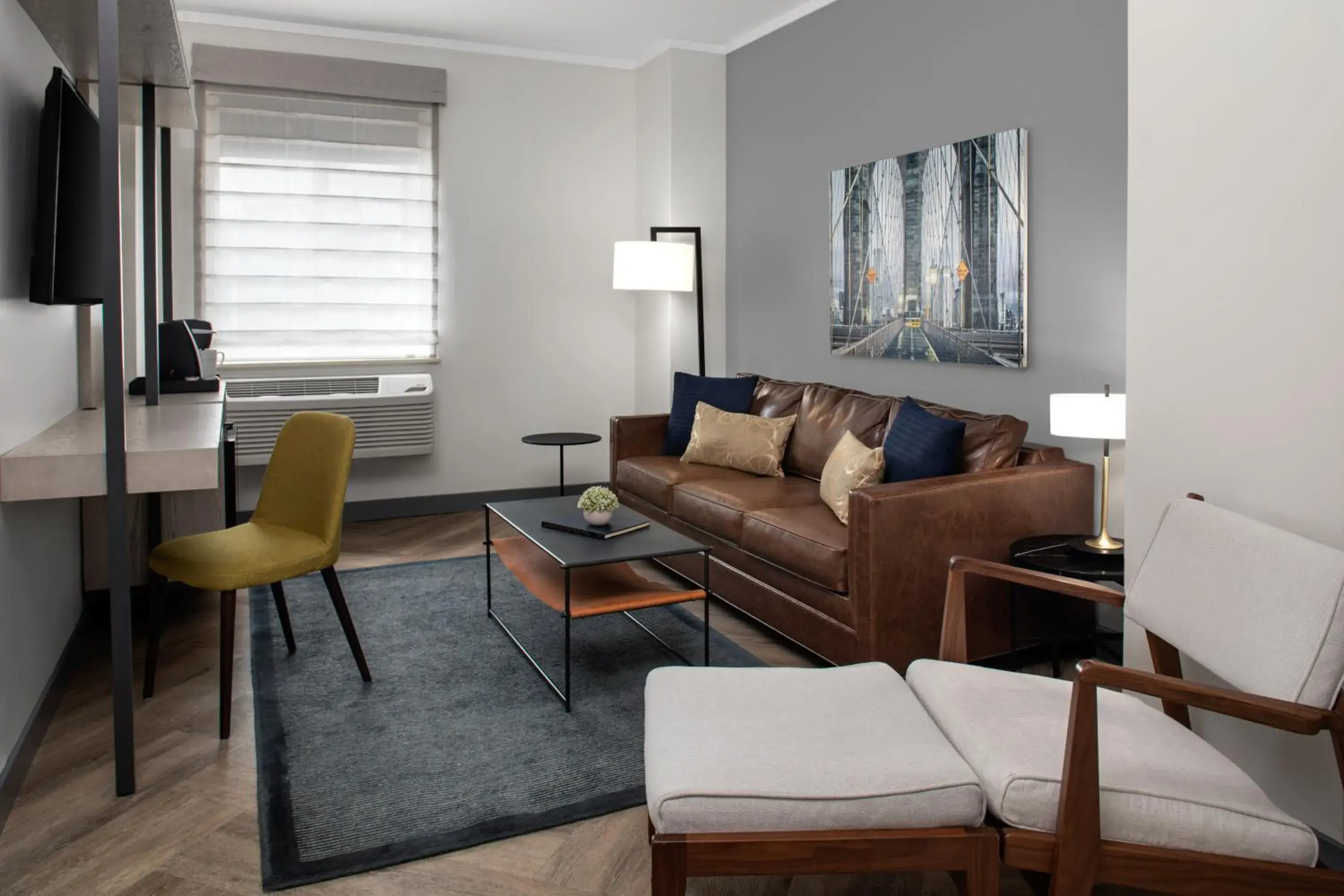 Living room in Citadines Connect Fifth Avenue New York Living room in Citadines Connect Fifth Avenue New York