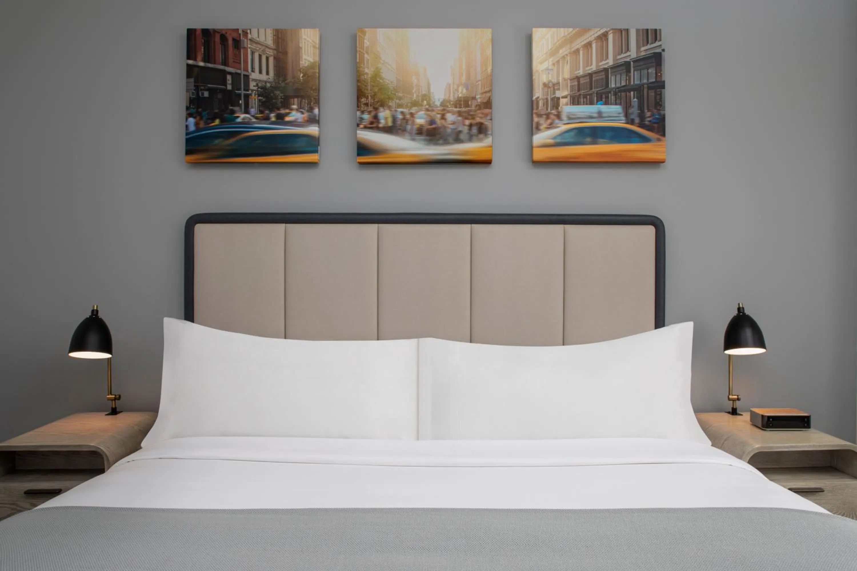 Bedroom, Bed in Citadines Connect Fifth Avenue New York