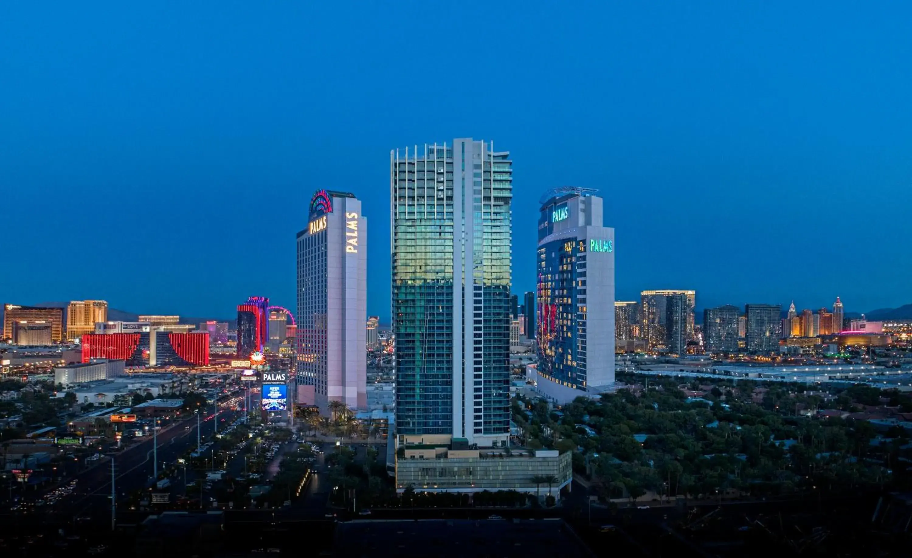 Neighbourhood in Palms Casino Resort Neighbourhood in Palms Casino Resort