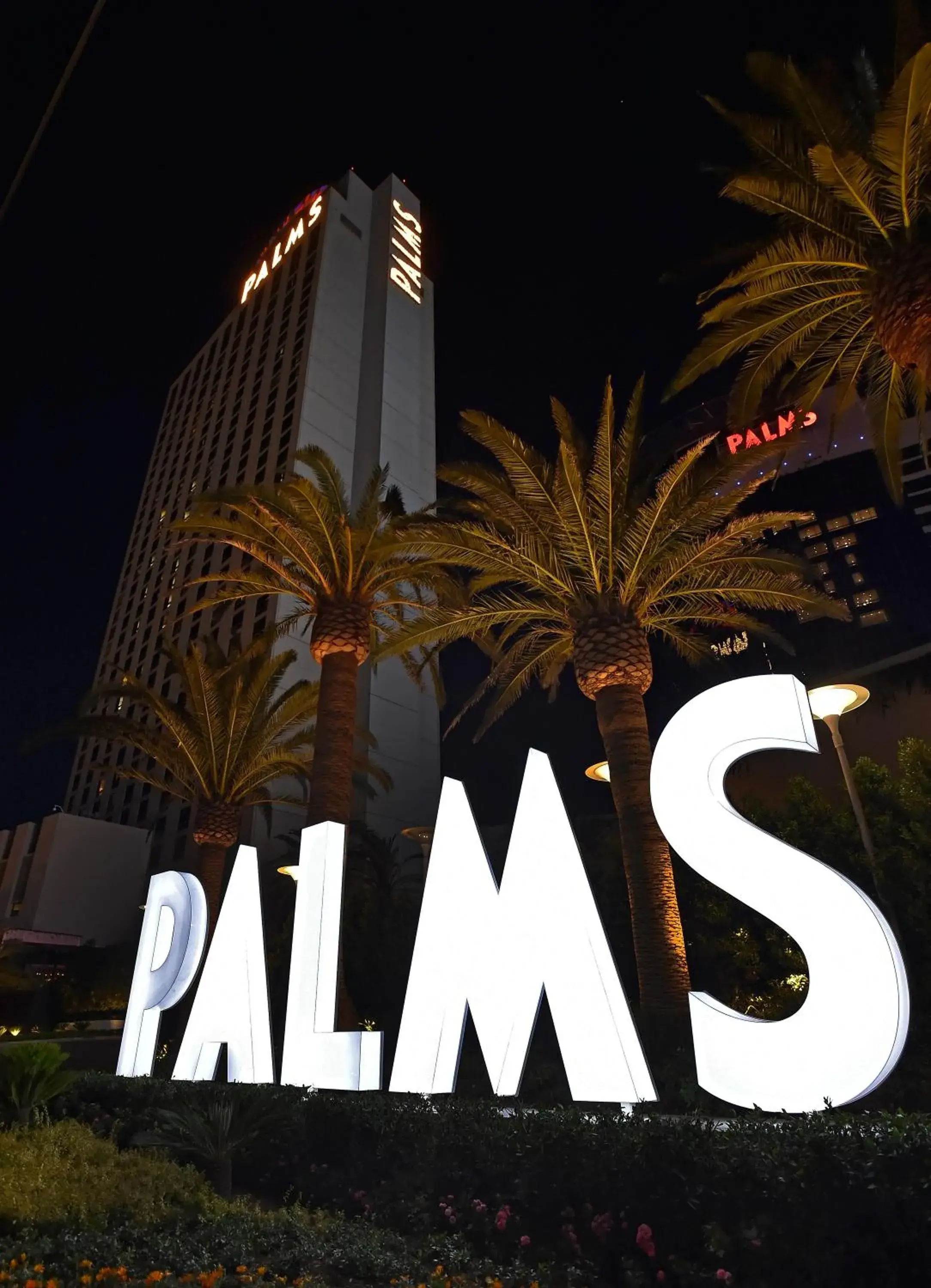 Property building in Palms Casino Resort Property building in Palms Casino Resort