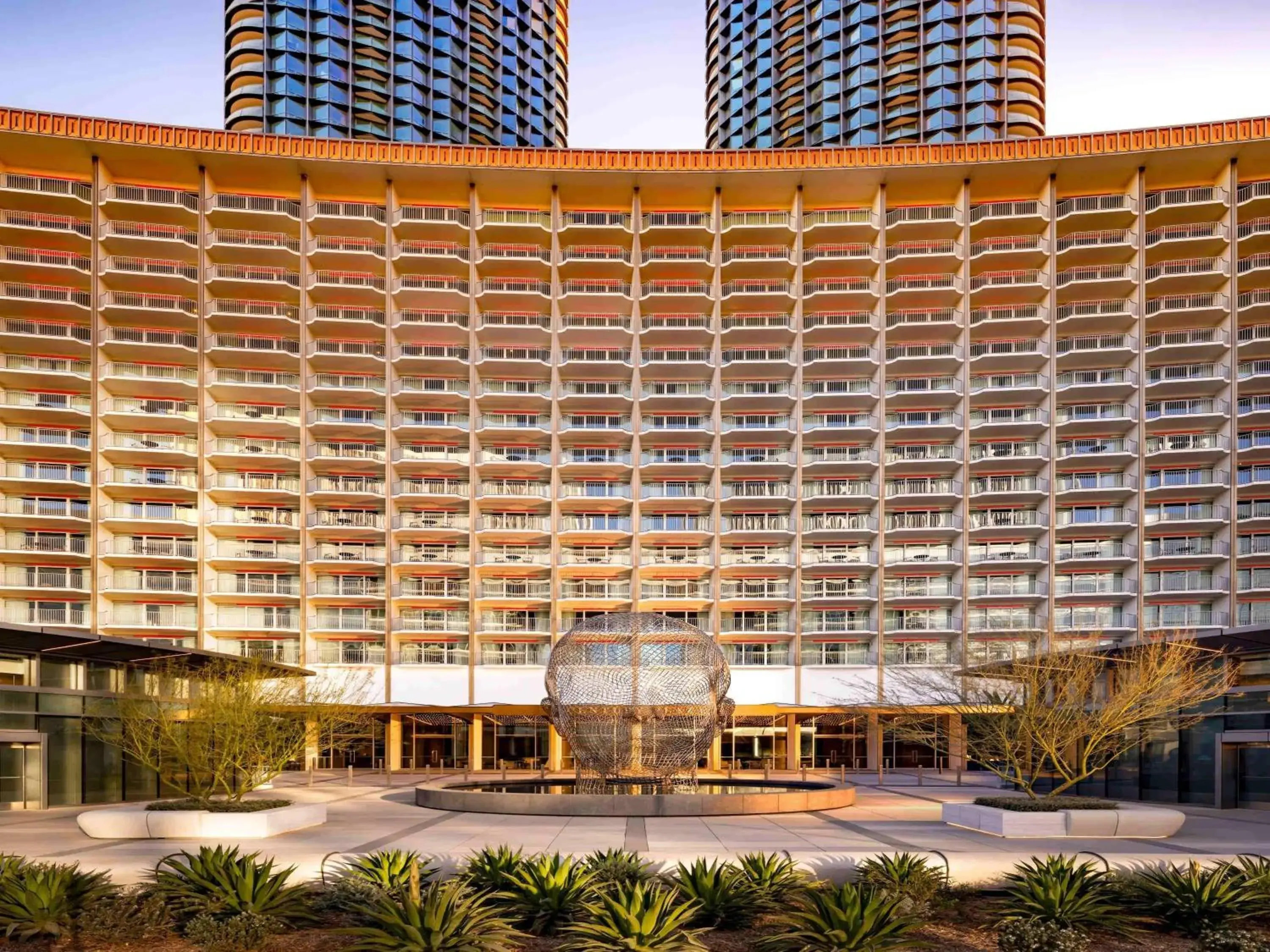 Property building in Fairmont Century Plaza Los Angeles at Beverly Hills Property building in Fairmont Century Plaza Los Angeles at Beverly Hills