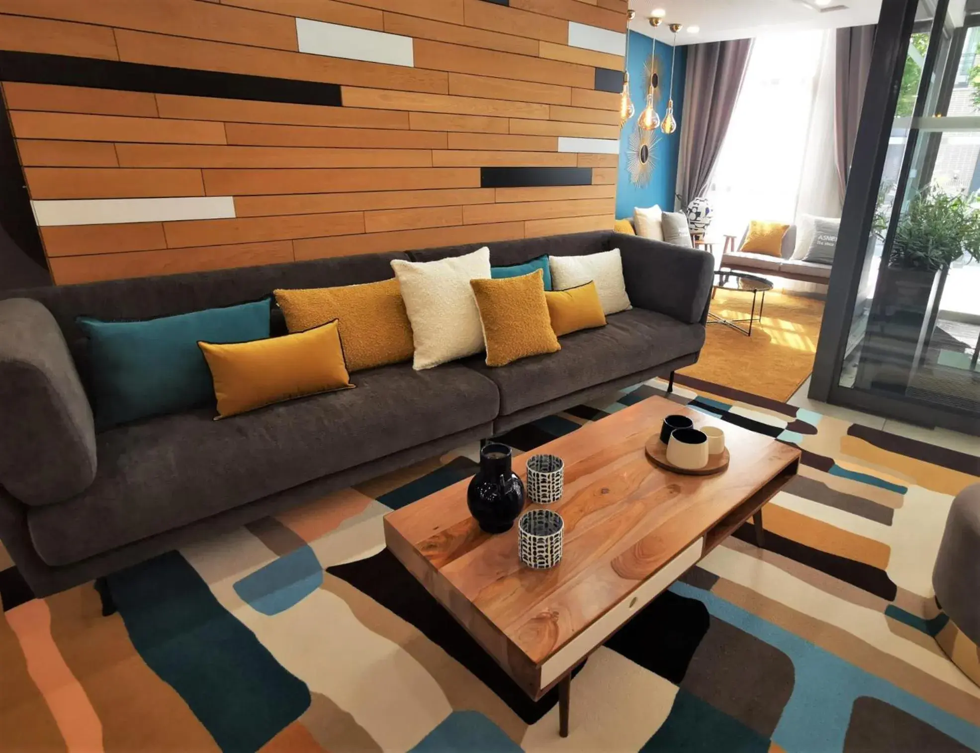Lounge or bar in Residhome Asnieres Lounge or bar in Residhome Asnieres