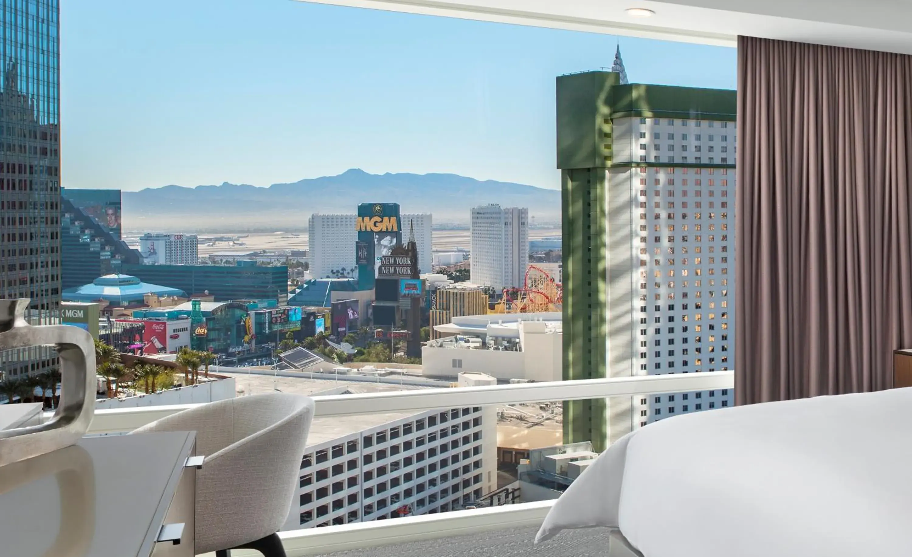 View (from property/room) in ARIA Resort & Casino View (from property/room) in ARIA Resort & Casino