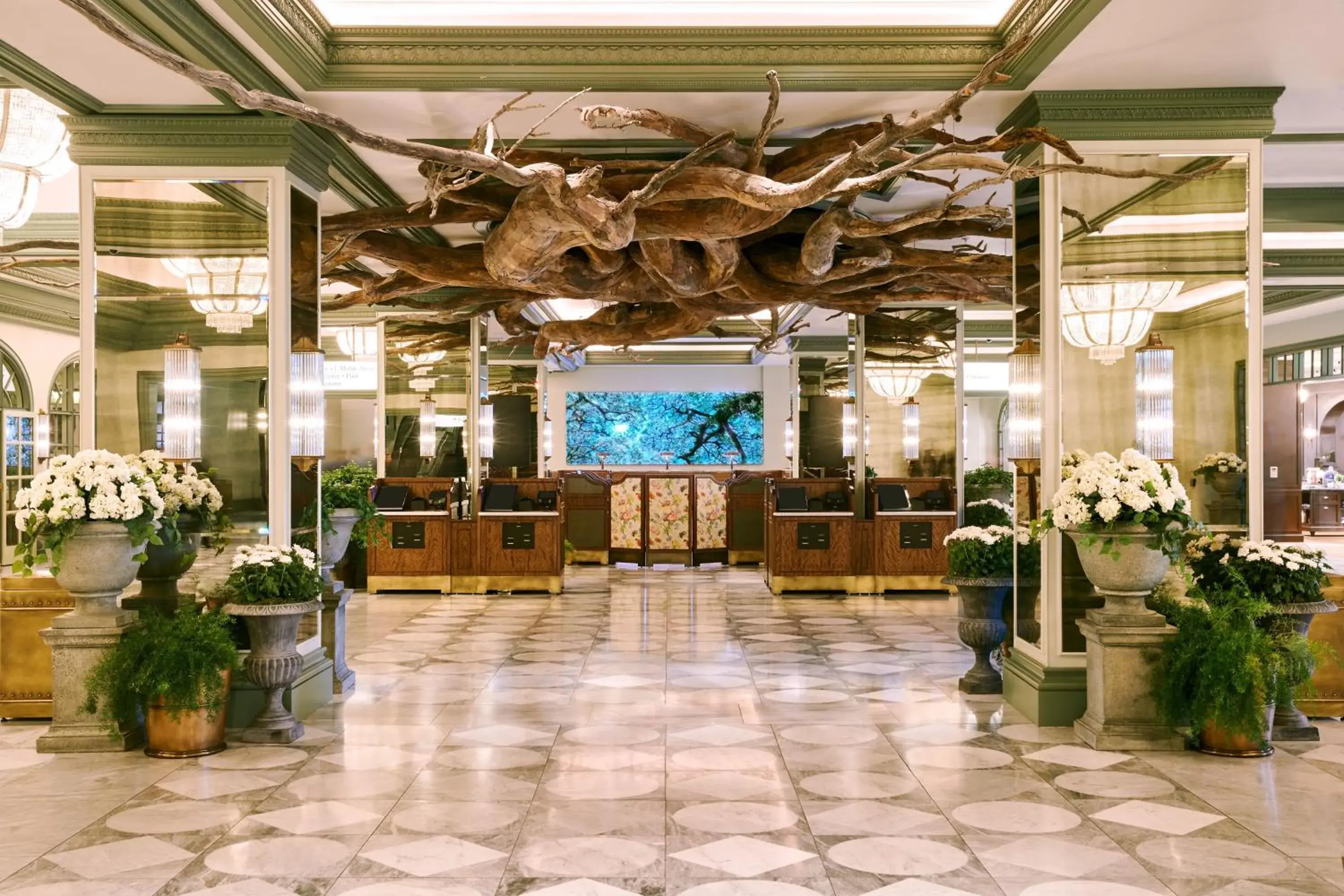 Lobby or reception in Park MGM Las Vegas Lobby or reception in Park MGM Las Vegas